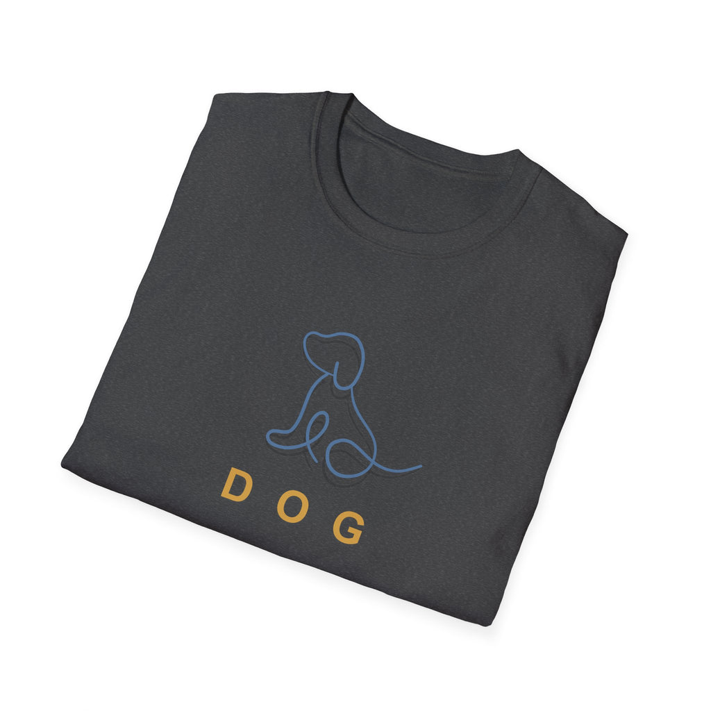 Men and Women Dog Soft Relaxed T Shirt