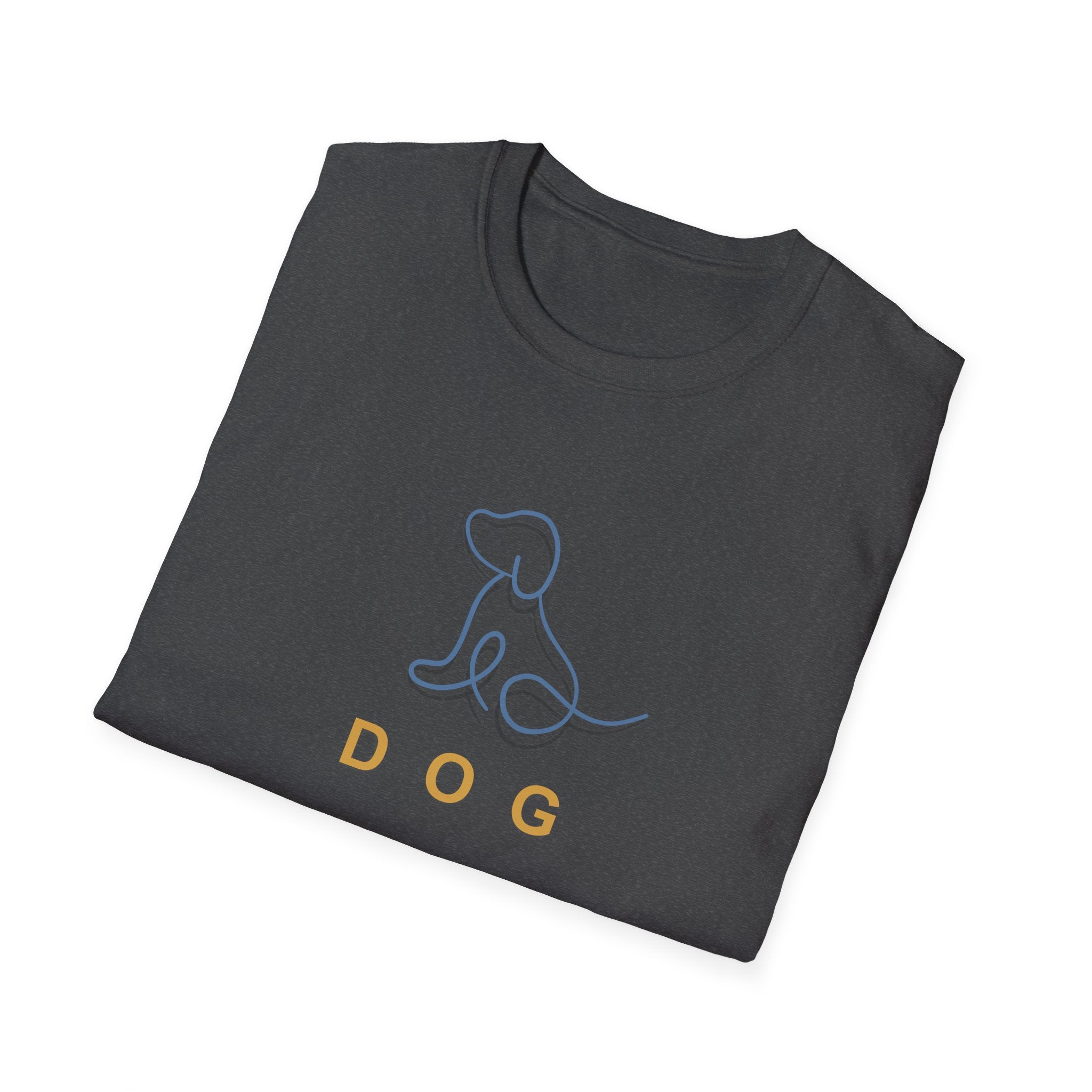 Men and Women Dog Soft Relaxed T Shirt