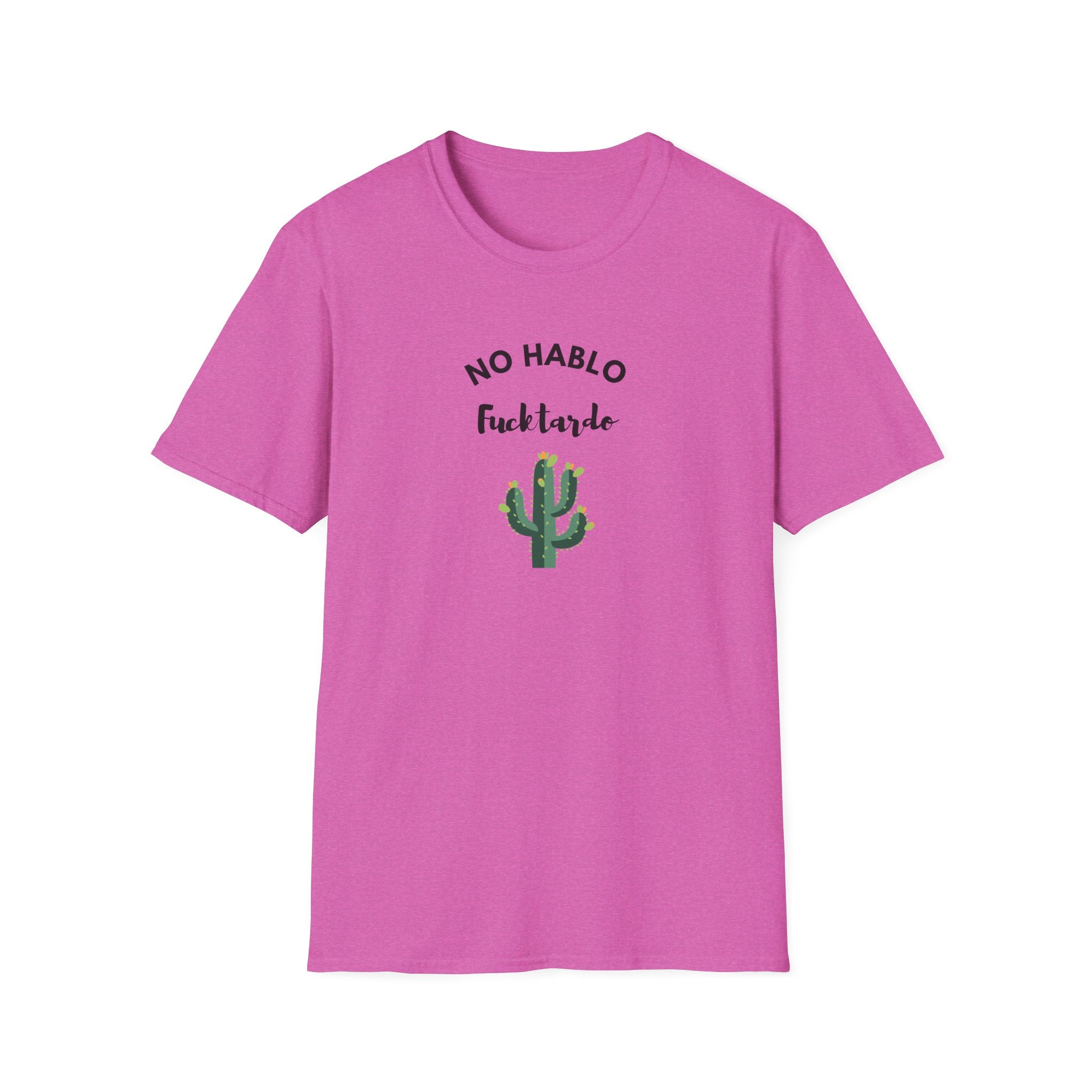 Relaxed Tee - Men & Women - No Hablo with 1 Cactus