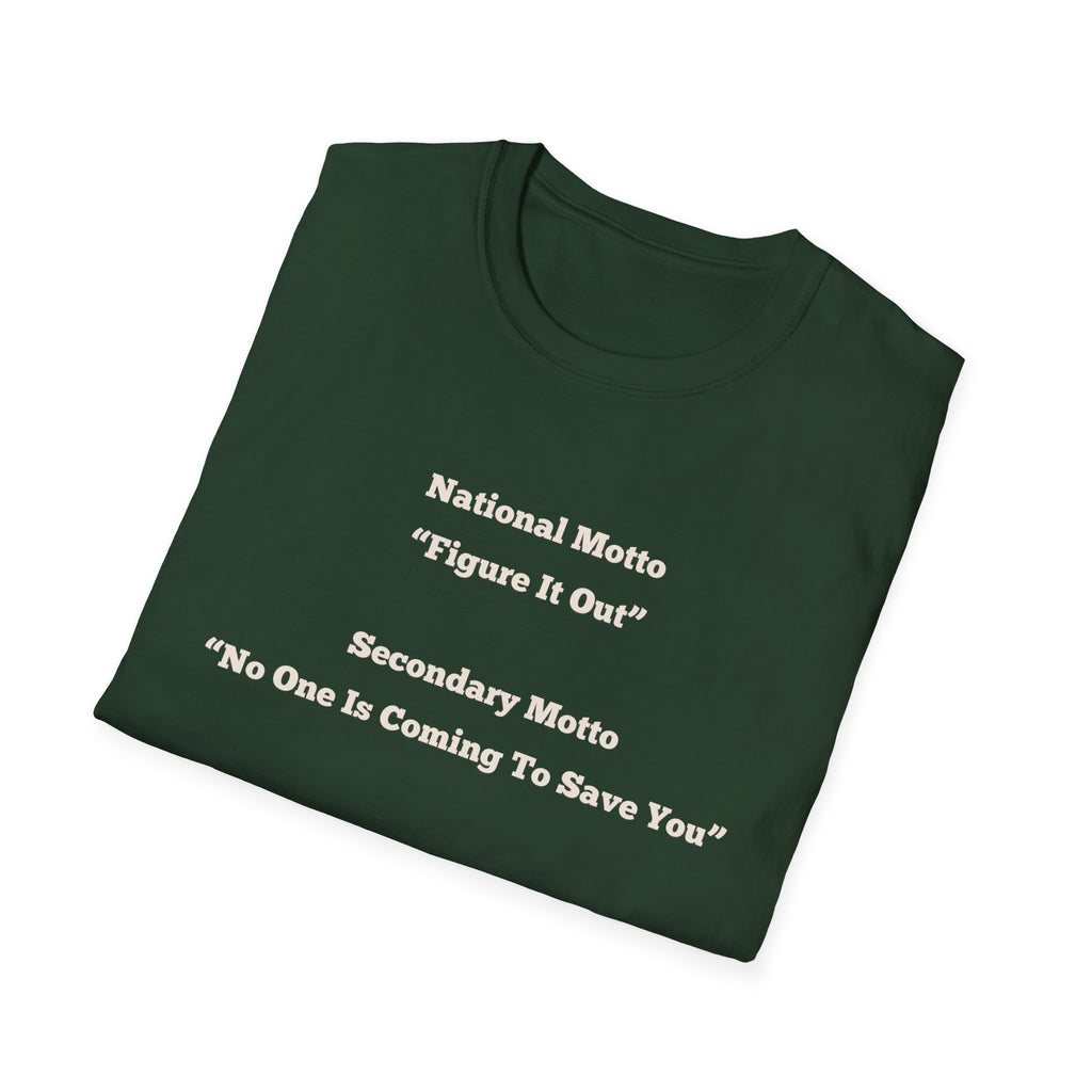 Men's Relaxed Tee - Motto Figure it Out