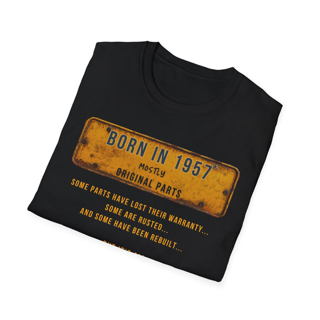 Mens Shirt Relaxed Tee  1957 B Day
