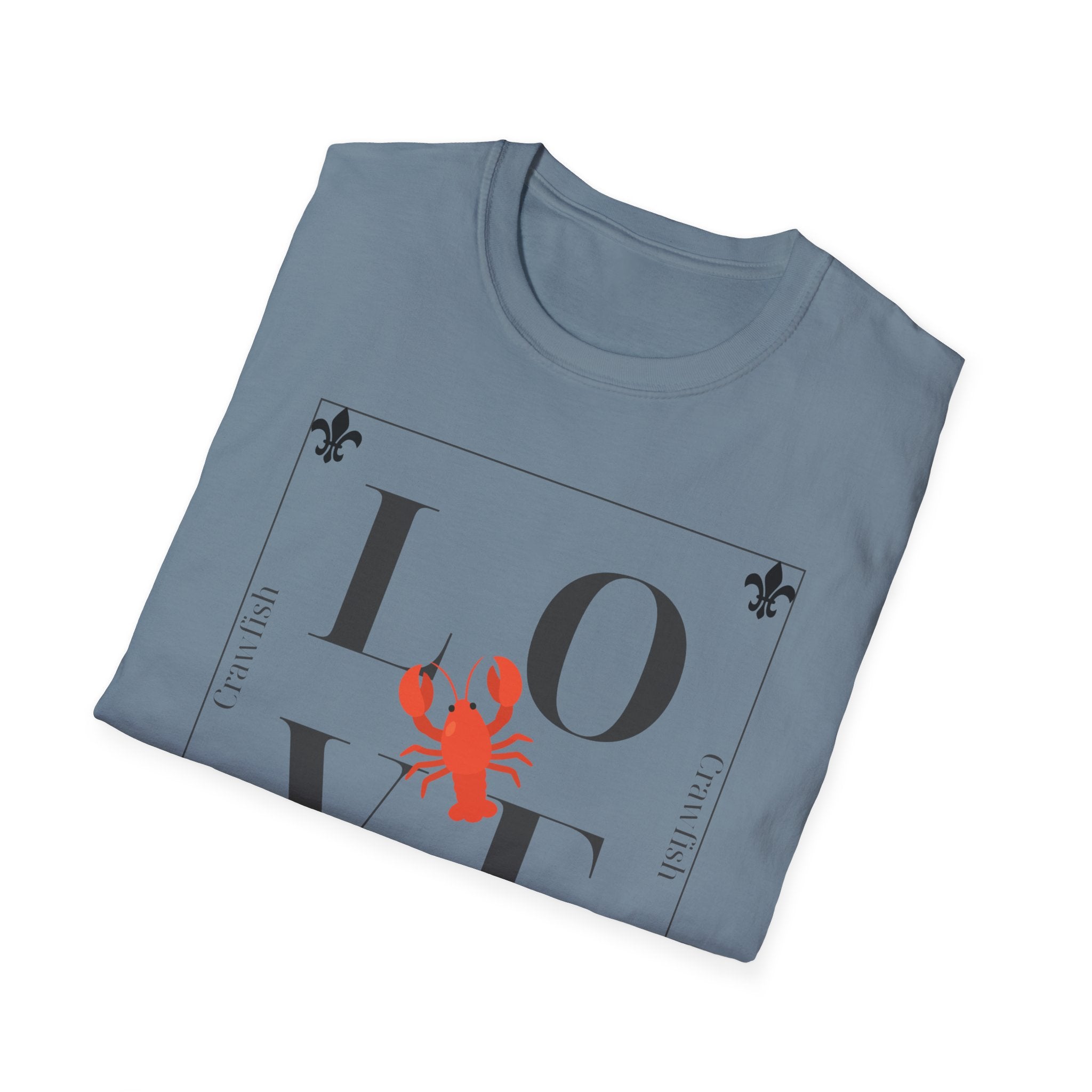Unisex Soft Relaxed Tee - Crawfish Love (Men & Women)