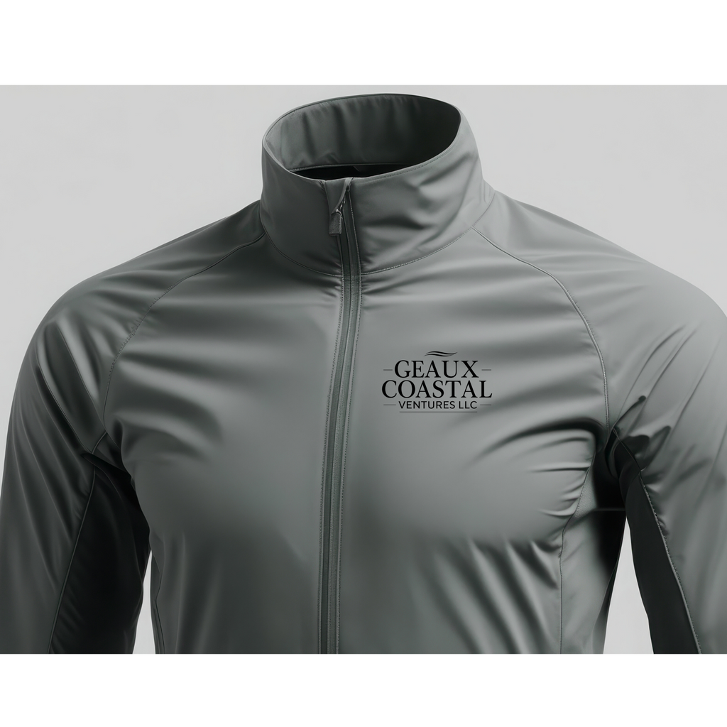 Fishing Quarter-Zip Pullover (Men & Women) -"Geaux Coastal" - Lightweight
