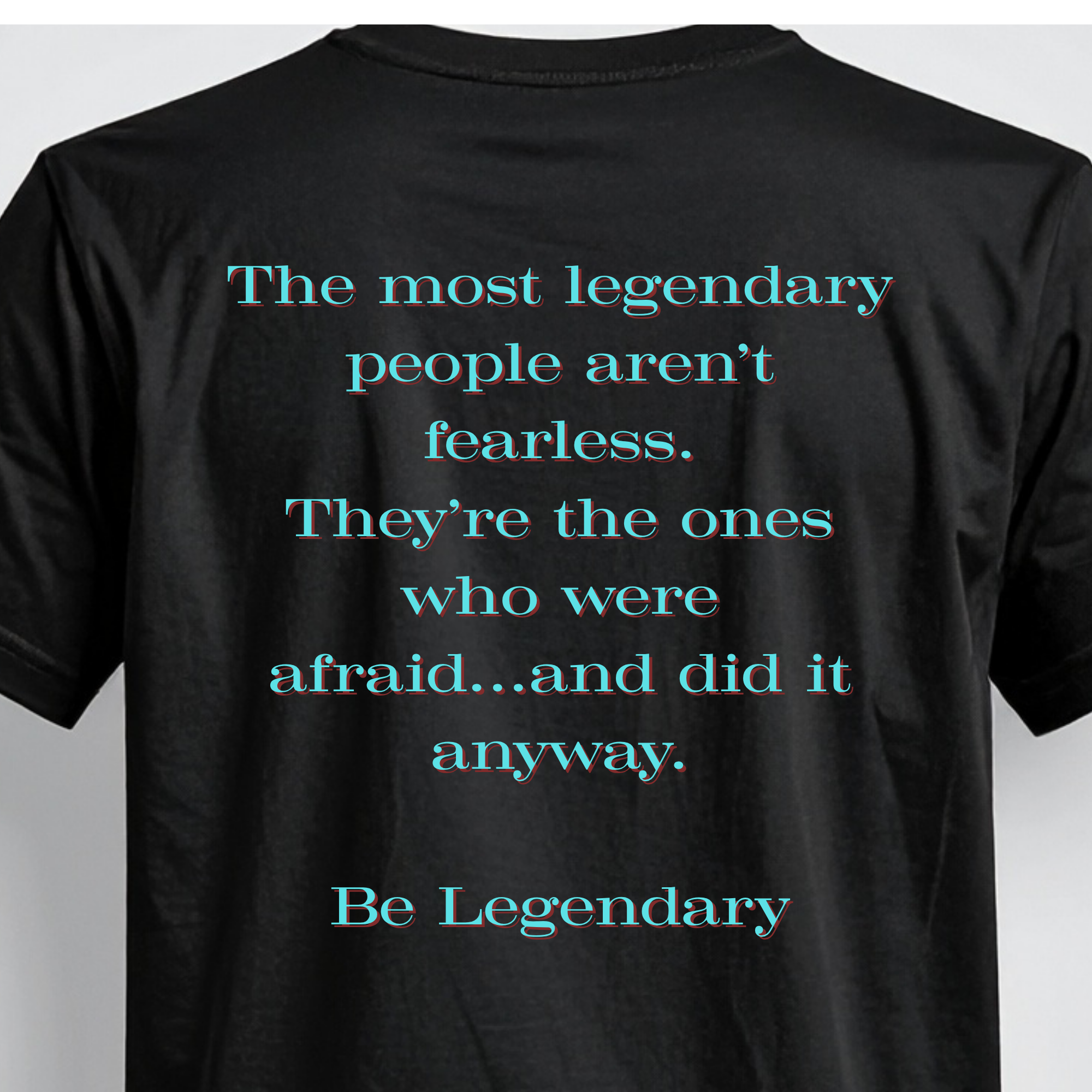 Men and Women Soft Relaxed Tee - Be Legendary