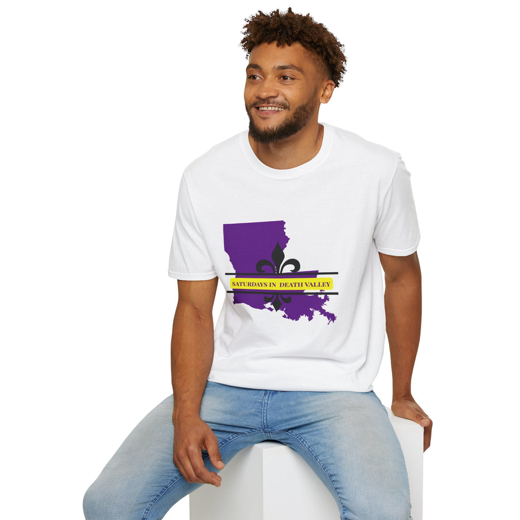 Soft Relaxed Tee (Men & Women) - "LSU"