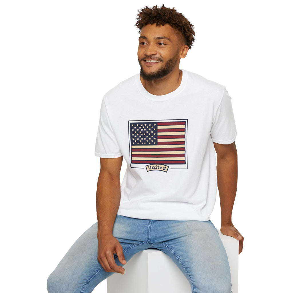 Men and Women - Regular Fit - American Flag and George Washington