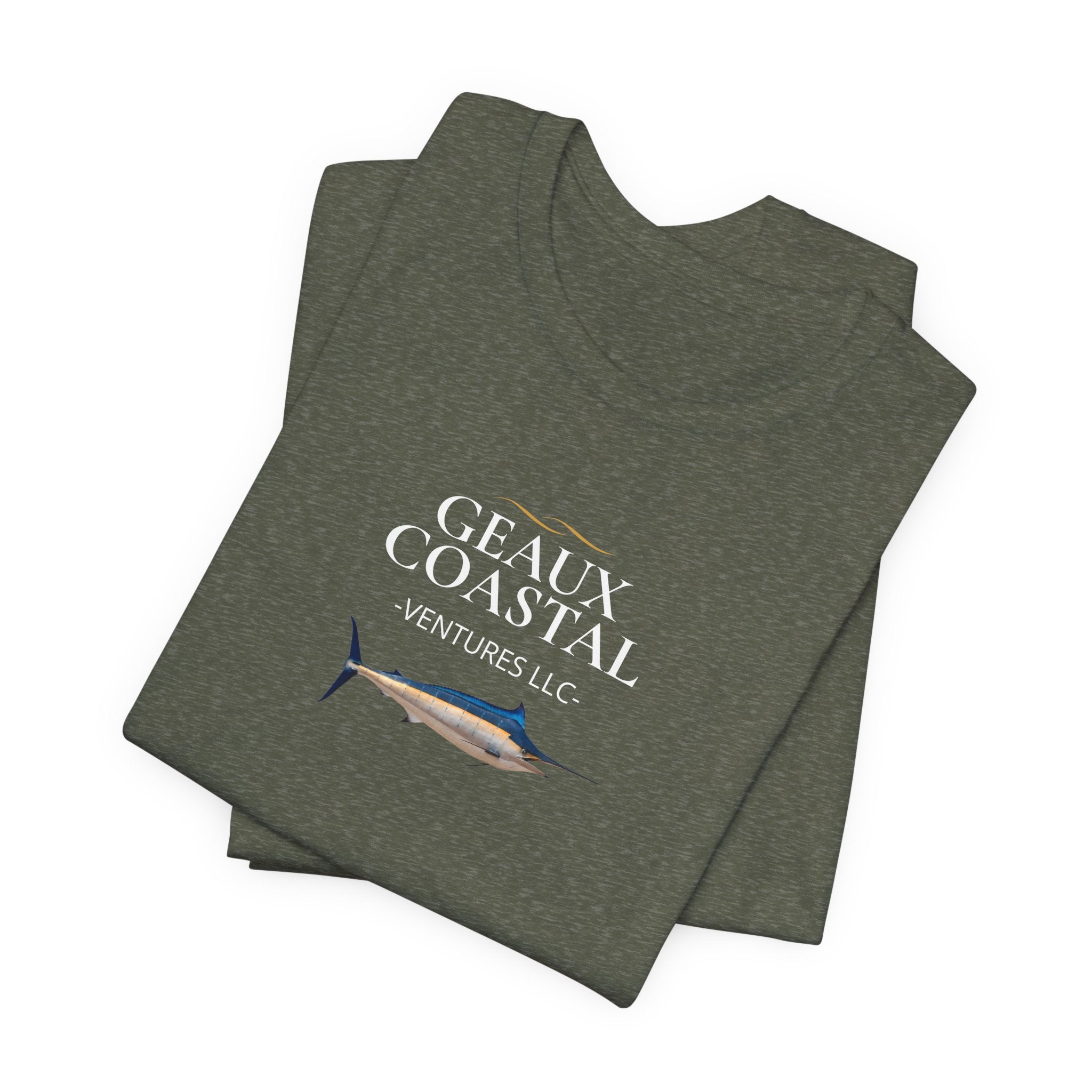 Men's Soft Relaxed Tee - Geaux Costal Marlin