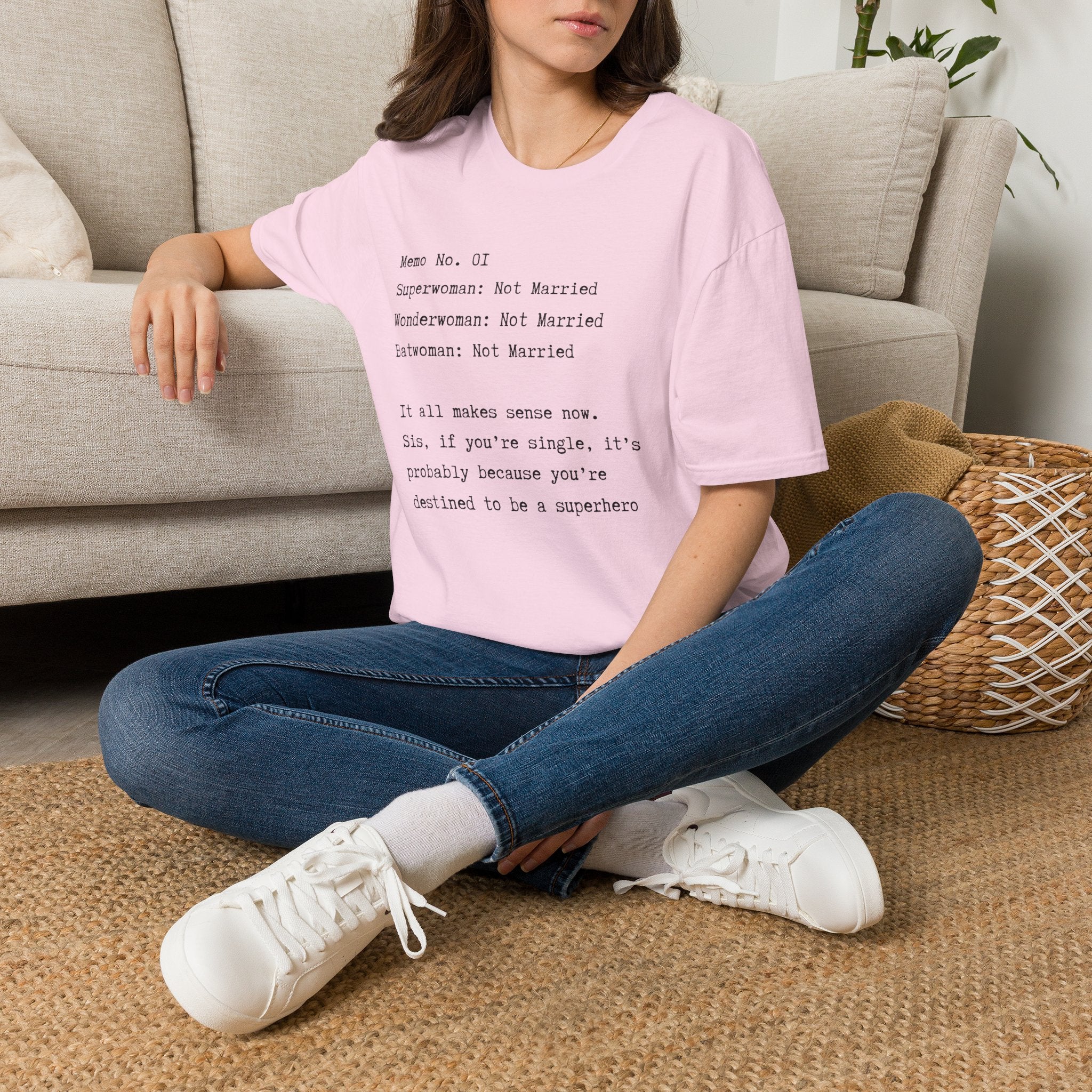 Ladies Super Soft Relaxed - Superwoman
