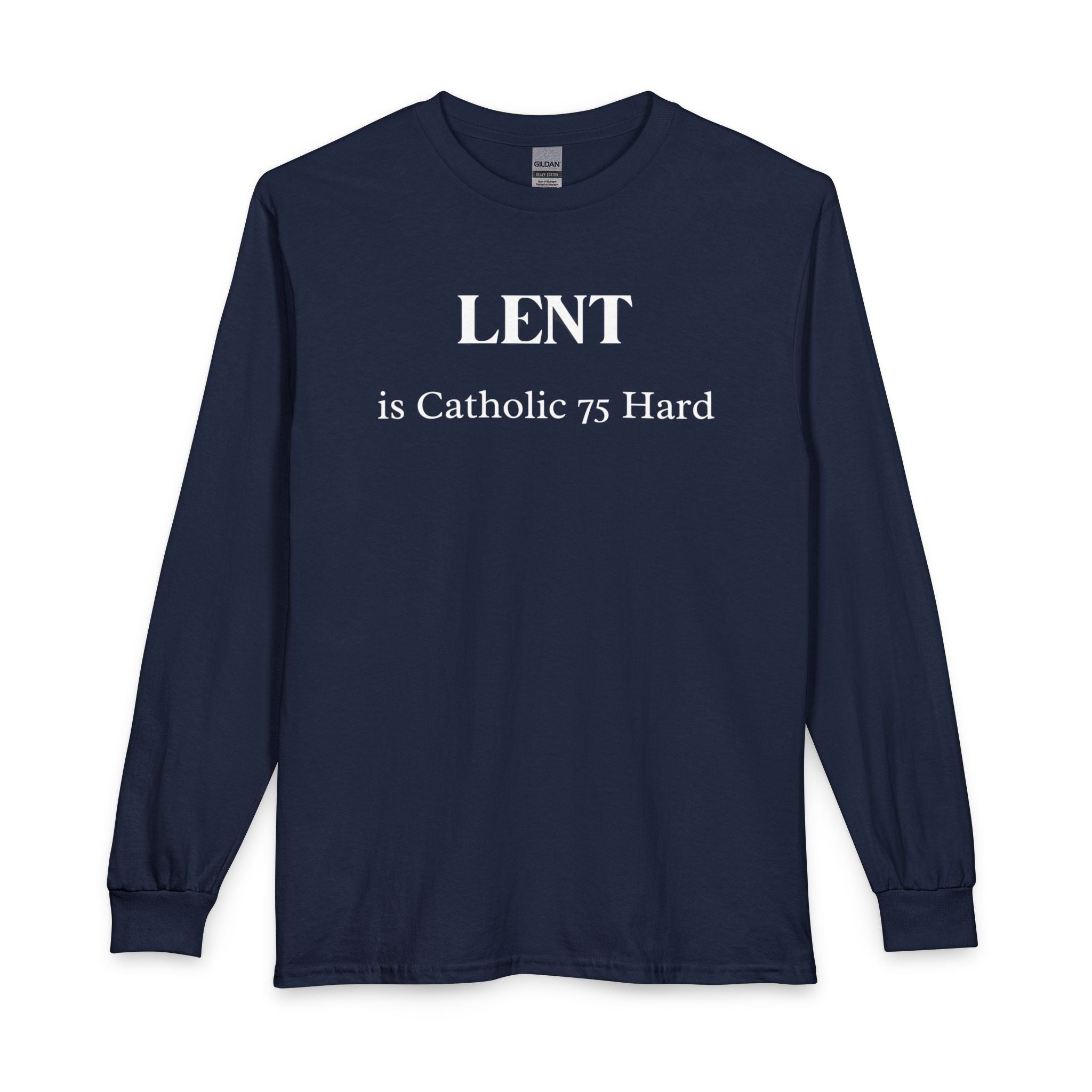 Warm Classic Long Sleeve T-Shirt - Men and Women - 75 Hard Lent