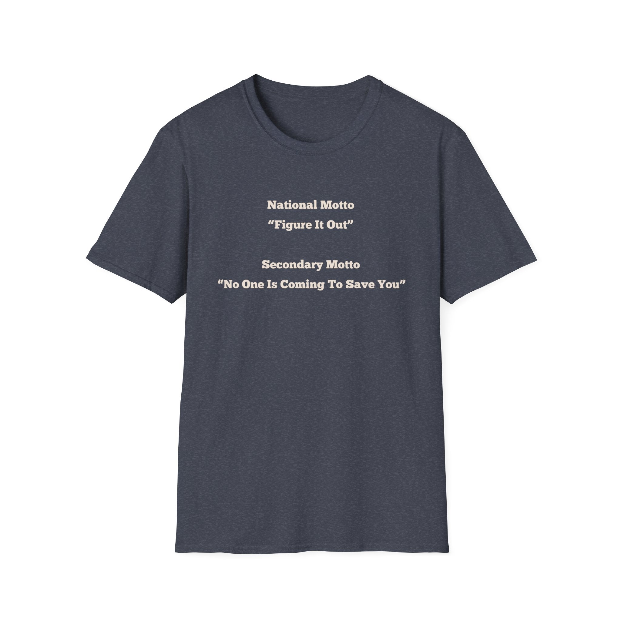 Men's Relaxed Tee - Motto Figure it Out