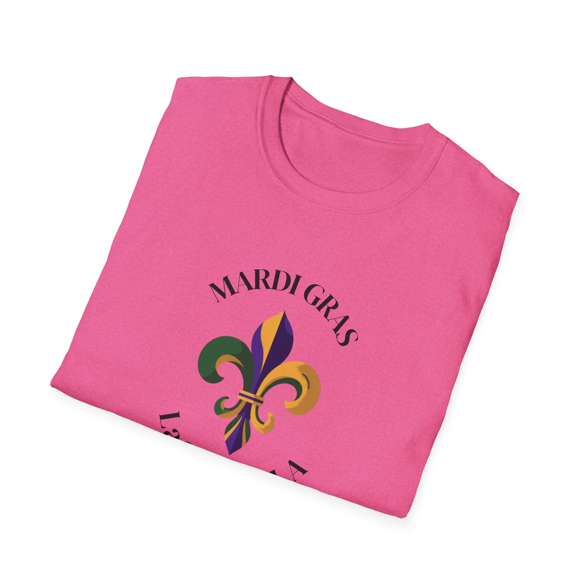Relaxed Tee Men and Women  Mardi Gras Lafayette La