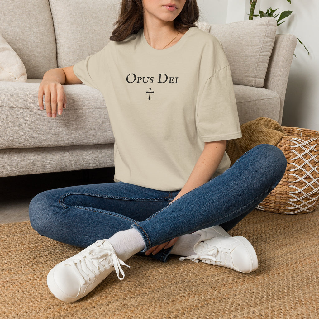 Men and Women - Relaxed T Shirt - Opus Dei
