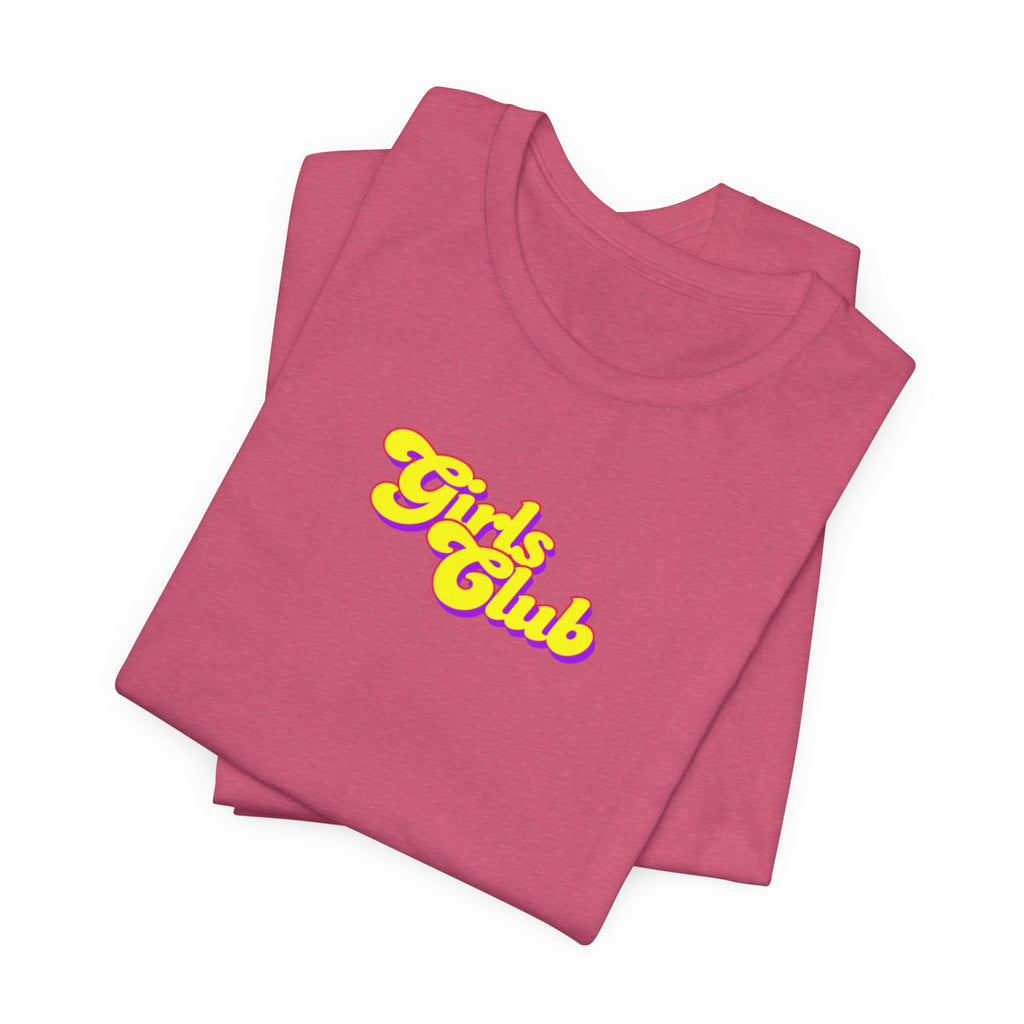 Fitted / Regular fit Womans Soft Tee - Girls Club