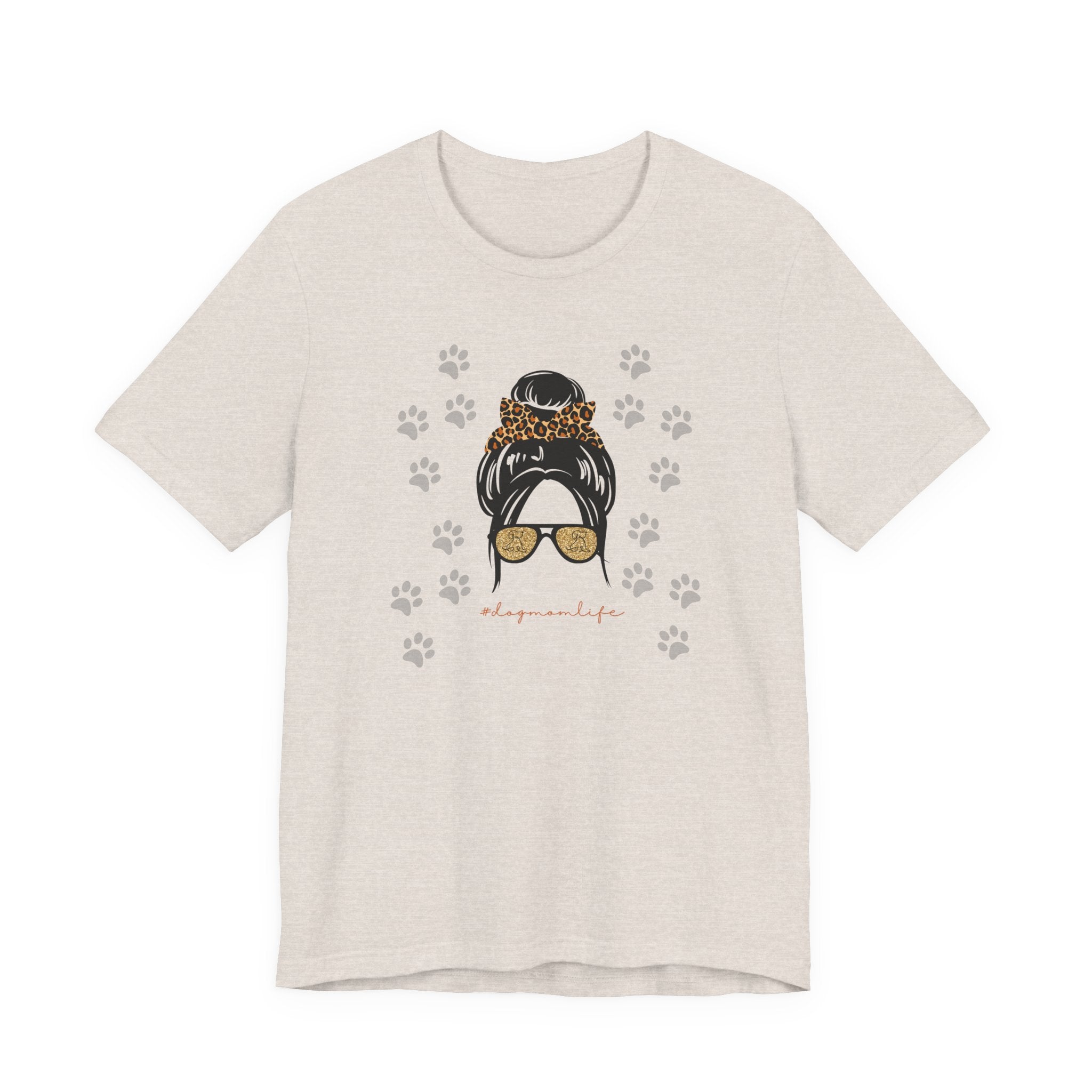 Ladies Relaxed Soft Tee Dog Mom life