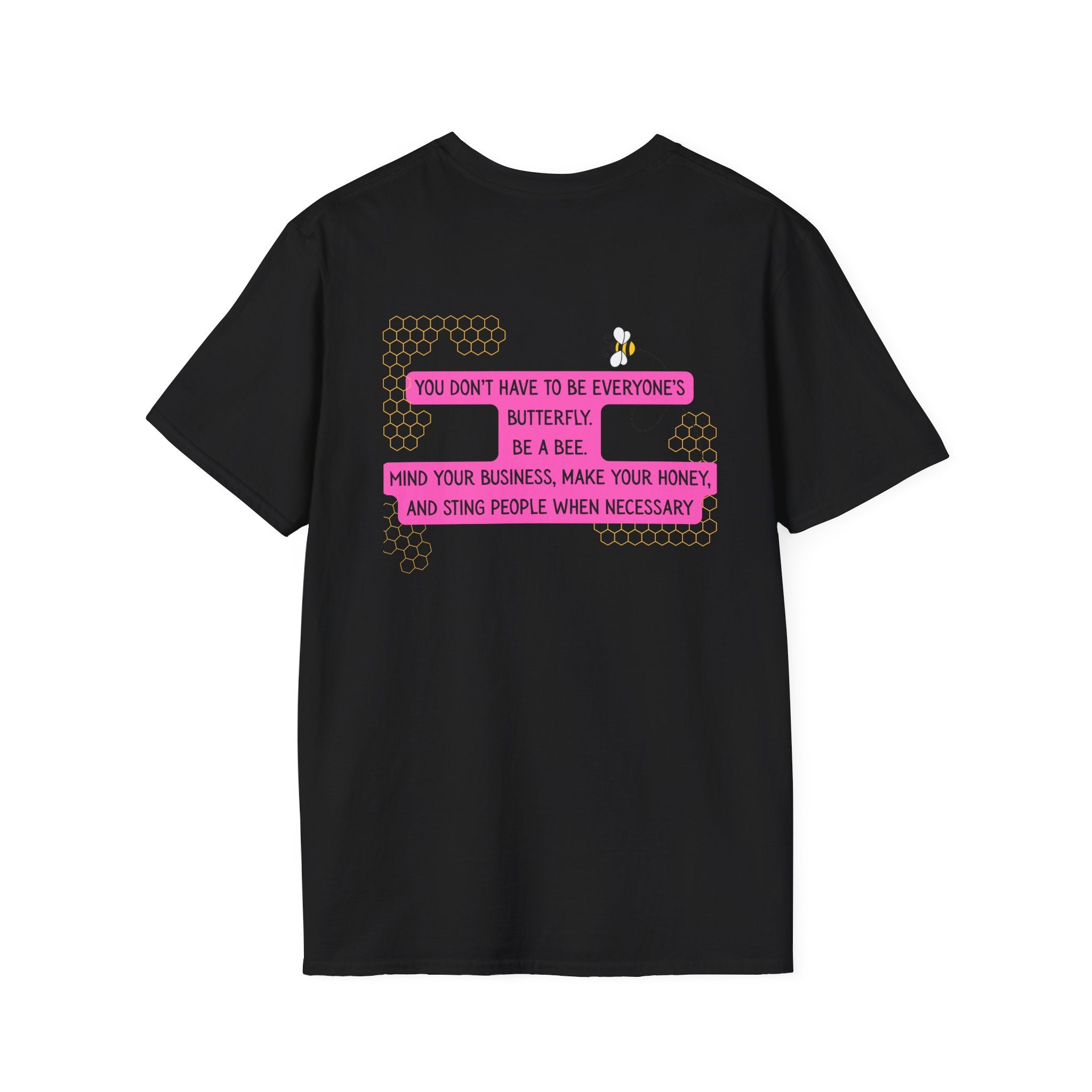 Ladies Soft Relaxed Tee - Be a Bee Funny