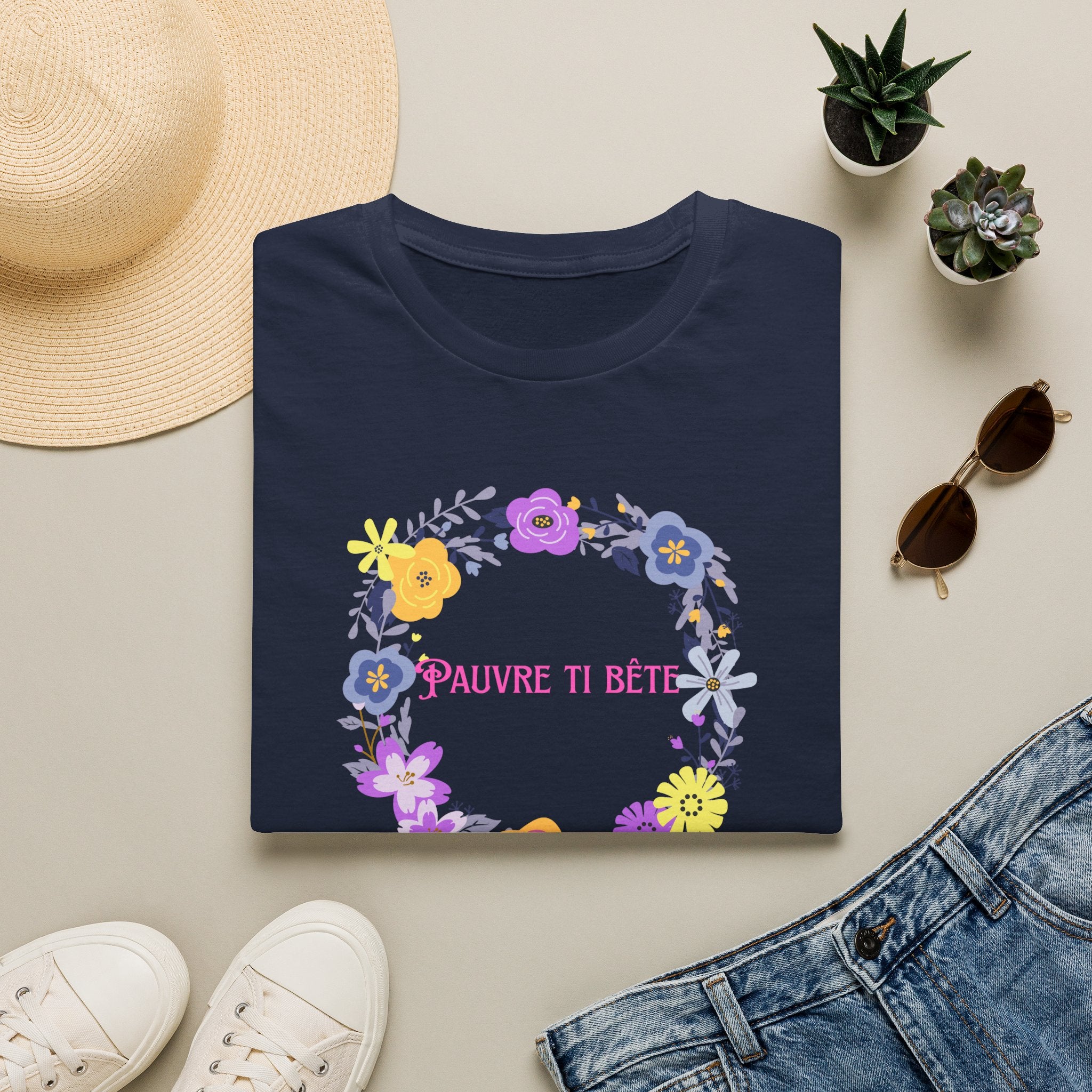Ladies More Relaxed Soft T Shirt - Pauvre ti bête