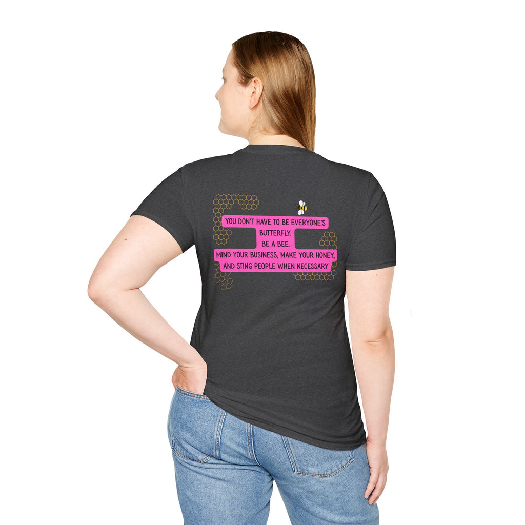 Ladies Soft Relaxed Tee - Be a Bee Funny