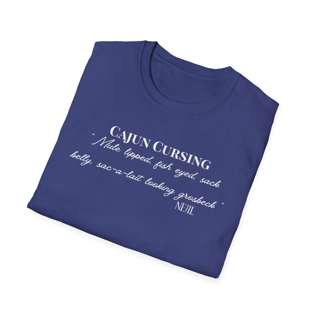 Men's Soft Tee - Relaxed Fit - Cajun Cursing
