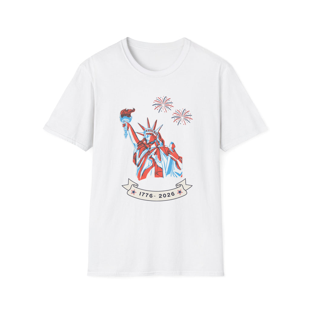 Relaxed Soft Tee- Men & Women - Statue of Liberty 250