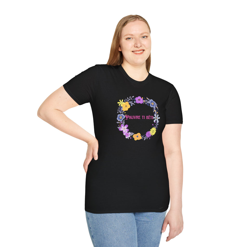 Ladies More Relaxed Soft T Shirt - Pauvre ti bête