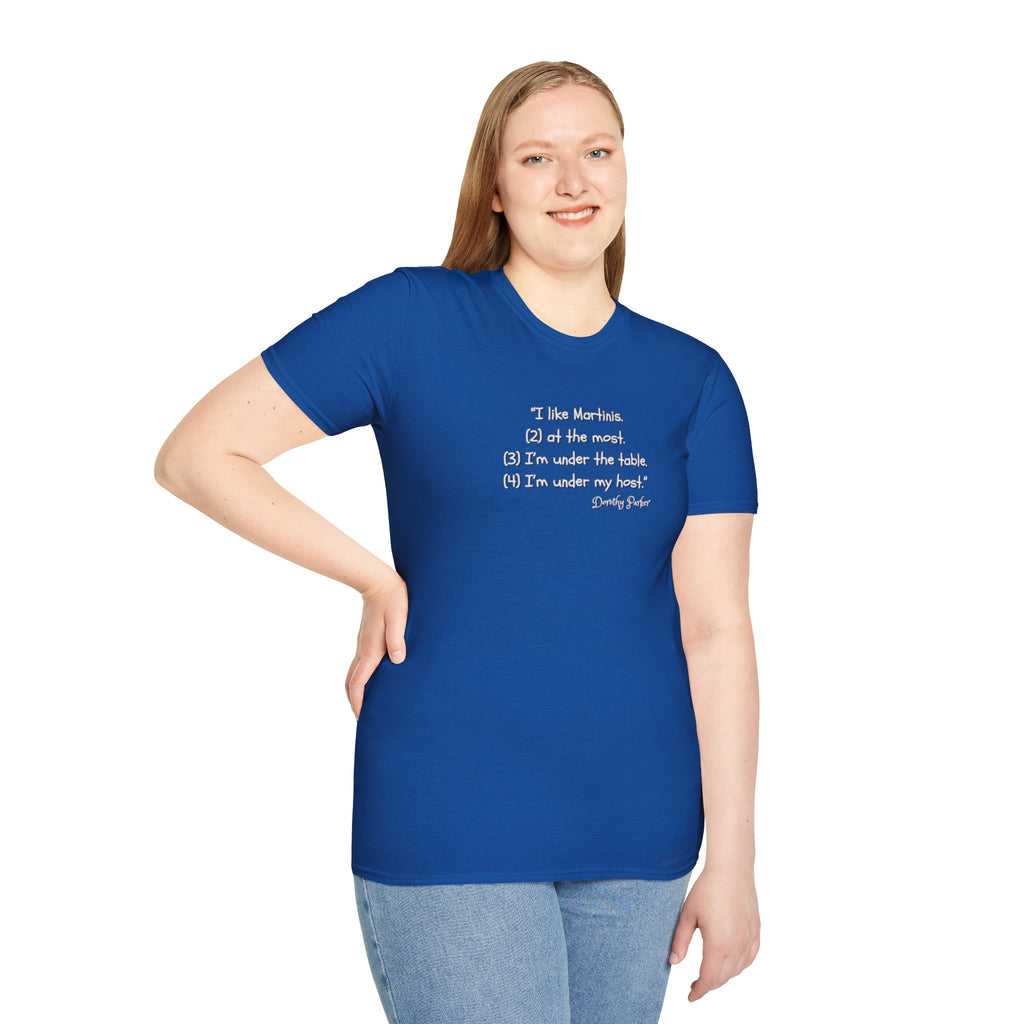 Women's Soft Relaxed Tee - Martinis
