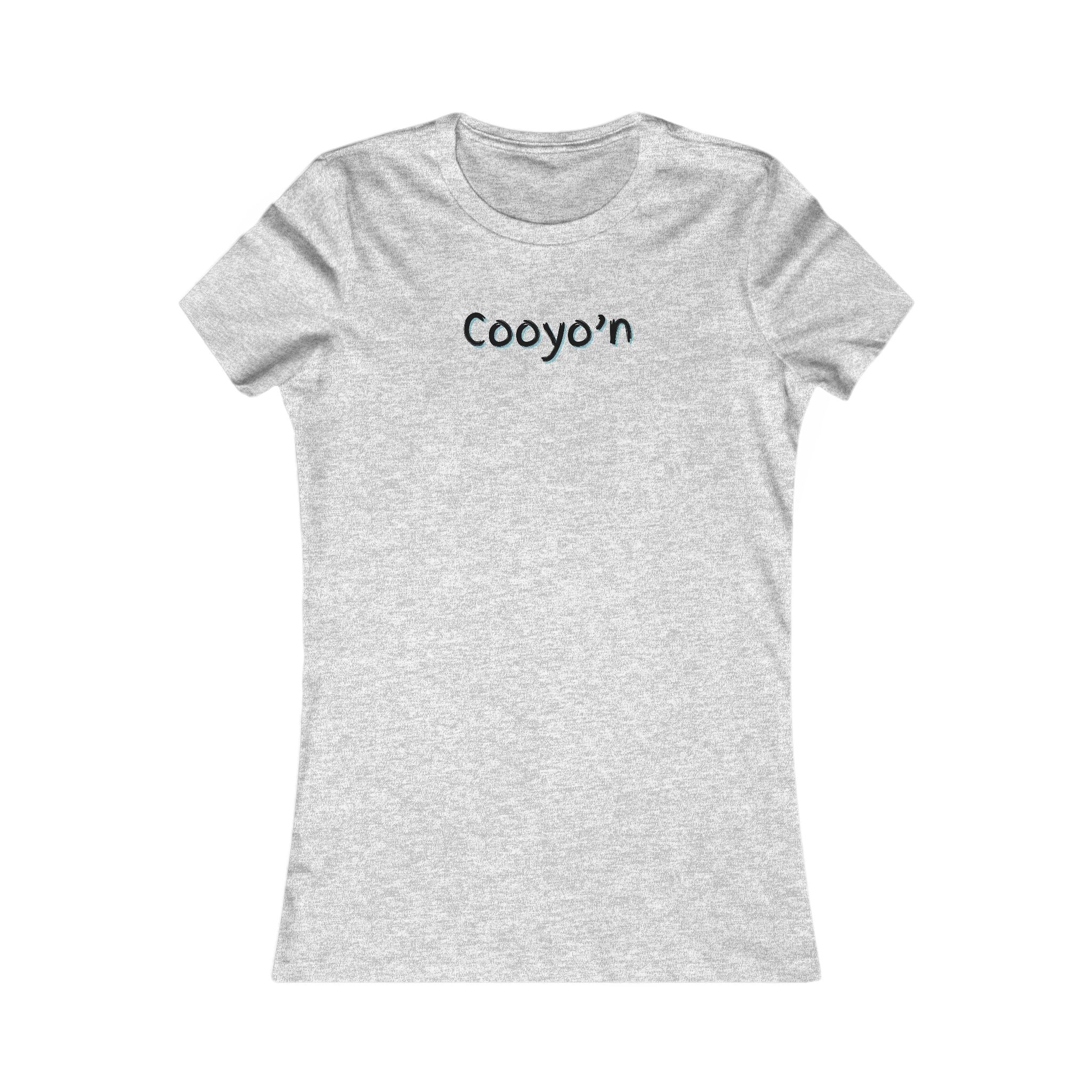 Women's Fitted Tee - Cooyo'n