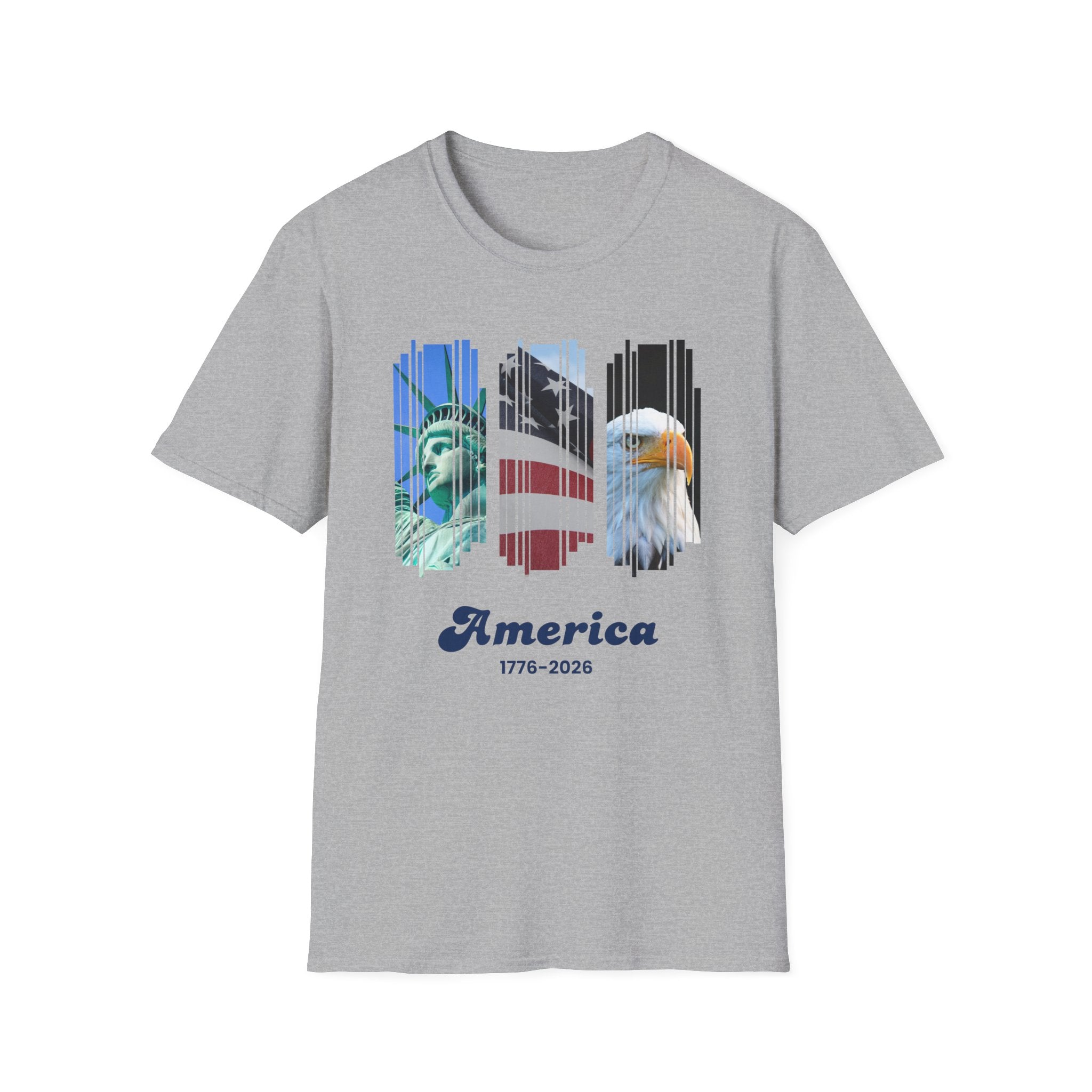 Relaxed Soft Tee - Men and Women - America