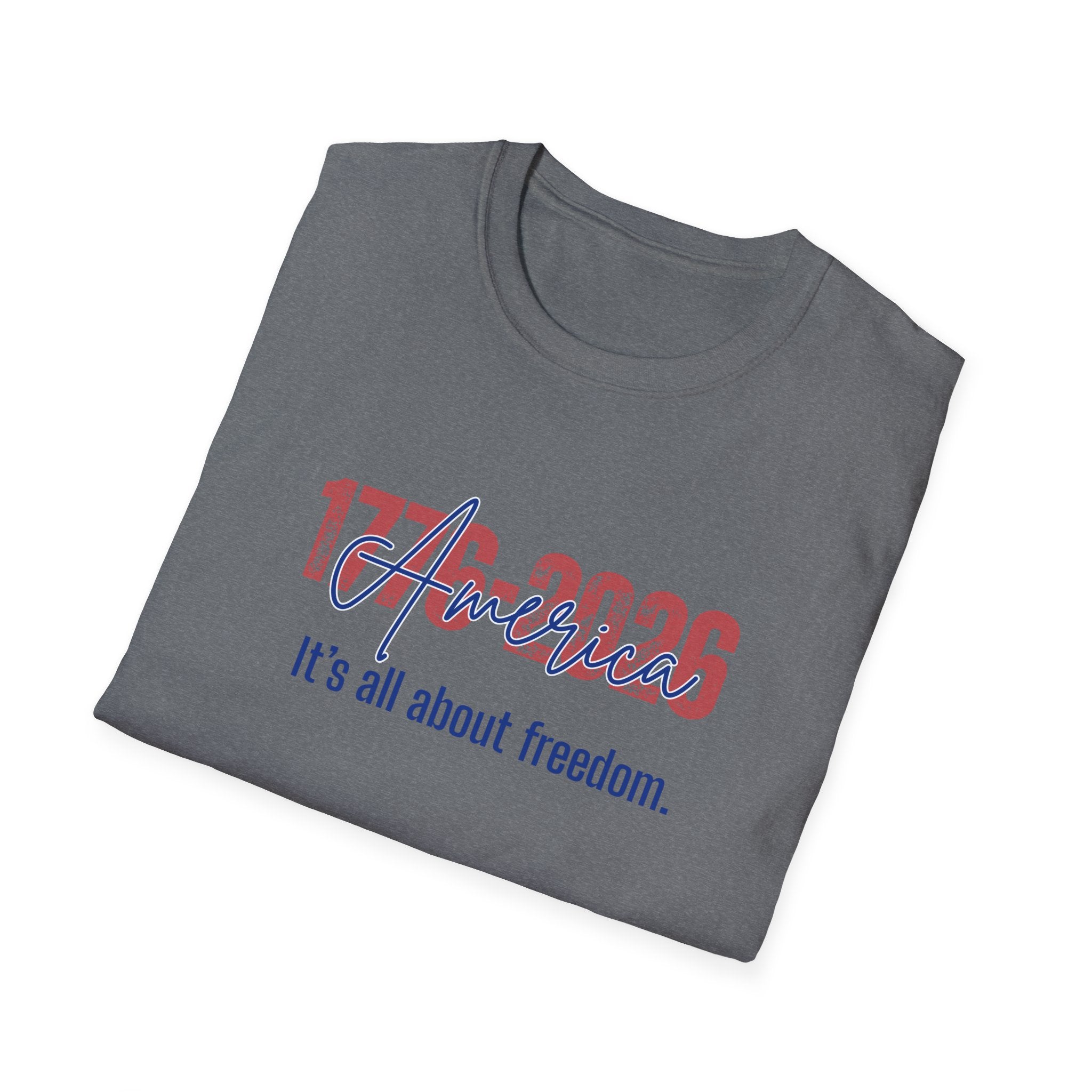 Relaxed Soft Tee Men & Women Its all about freedom