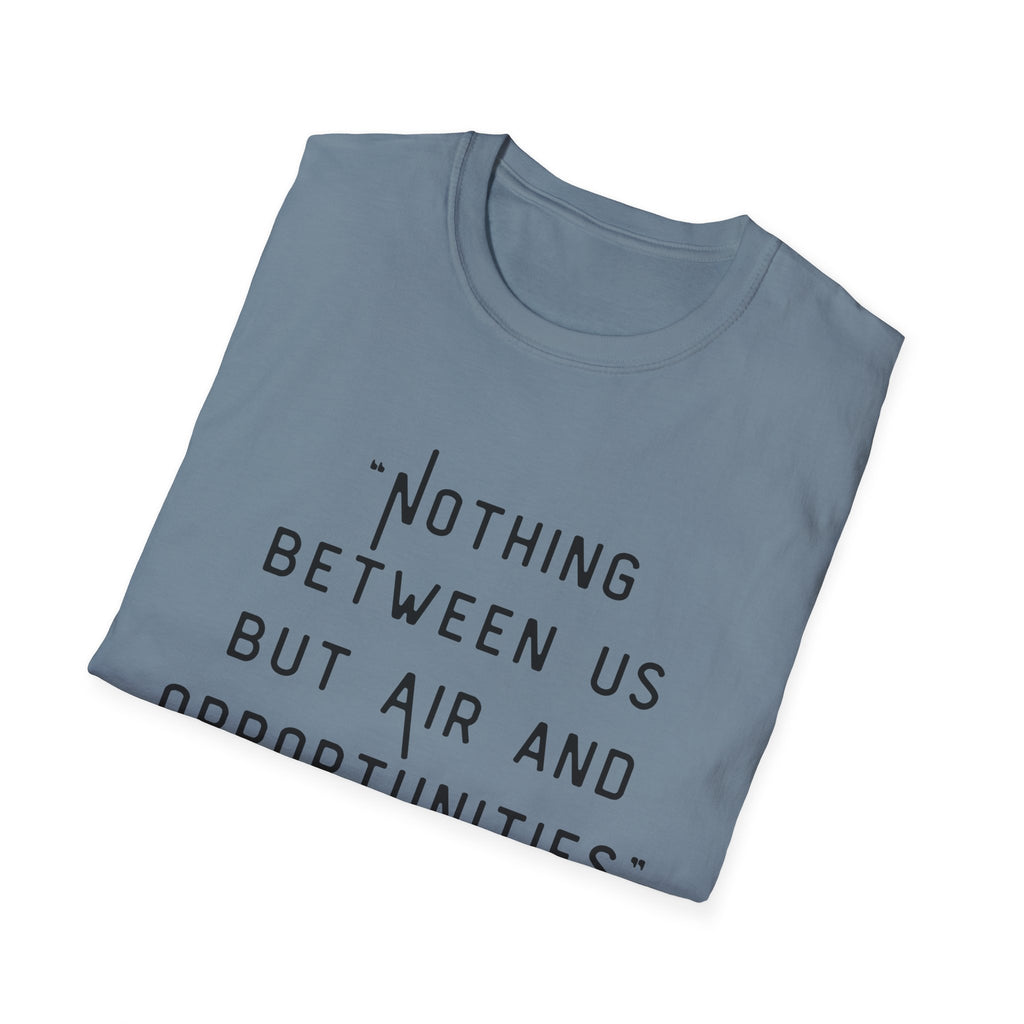 Softstyle T-Shirt  "Air & Opportunities"  Men & Women
