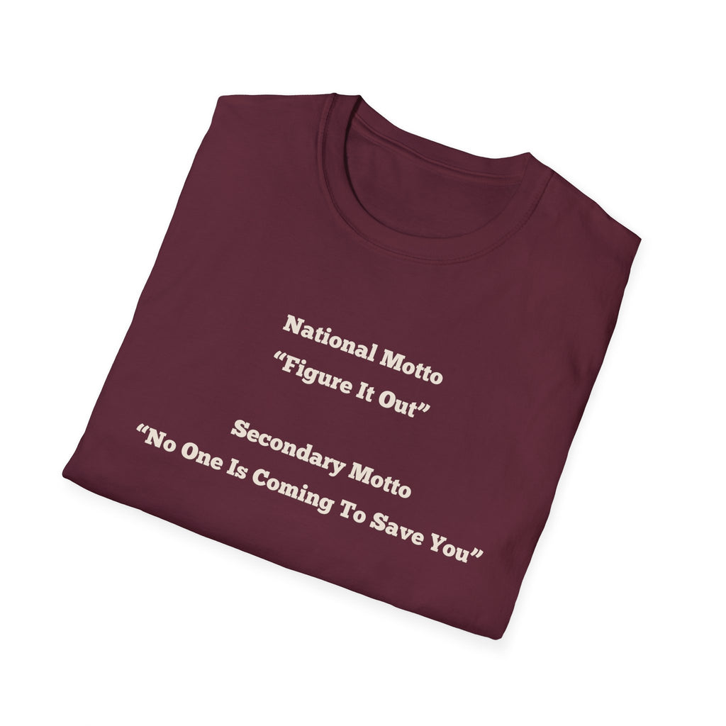 Men's Relaxed Tee - Motto Figure it Out