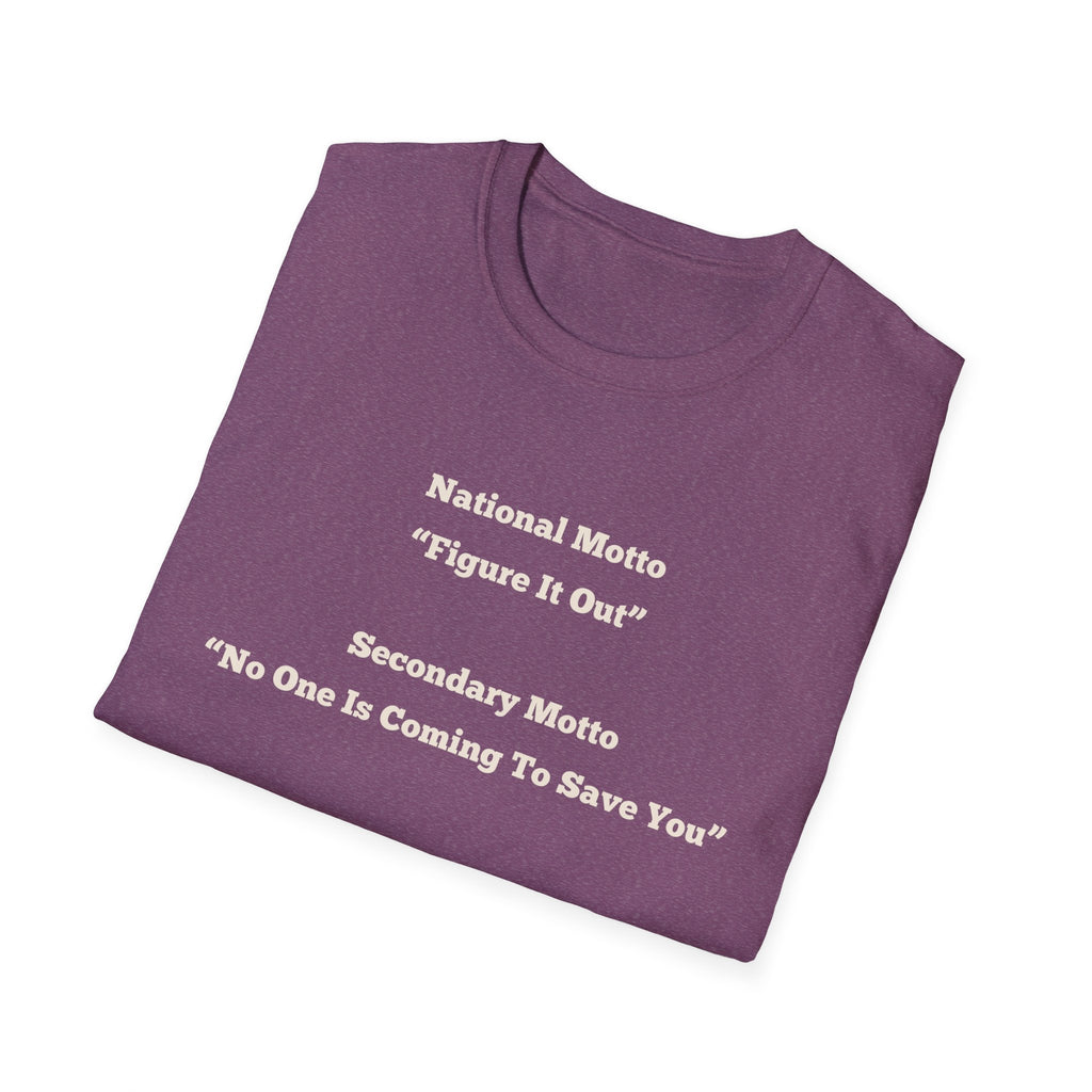 Men's Relaxed Tee - Motto Figure it Out