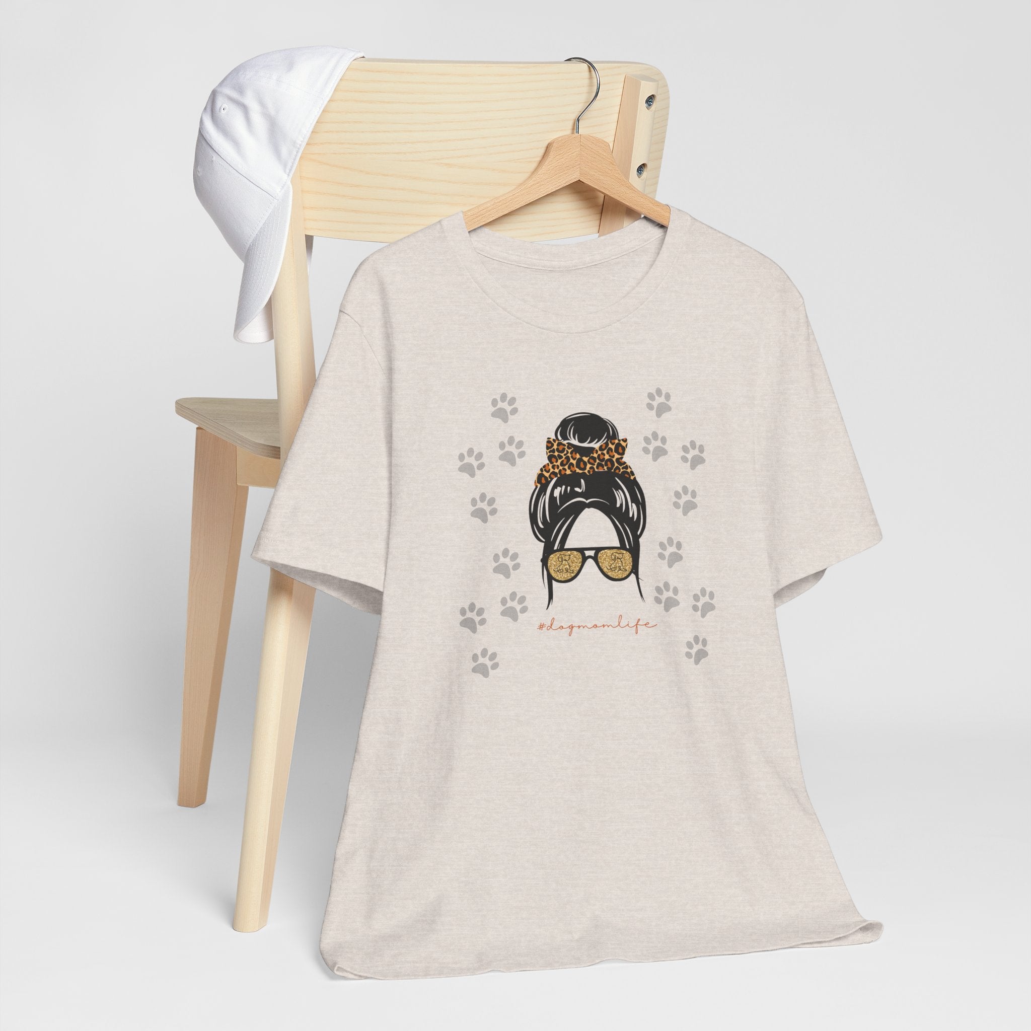 Ladies Relaxed Soft Tee Dog Mom life
