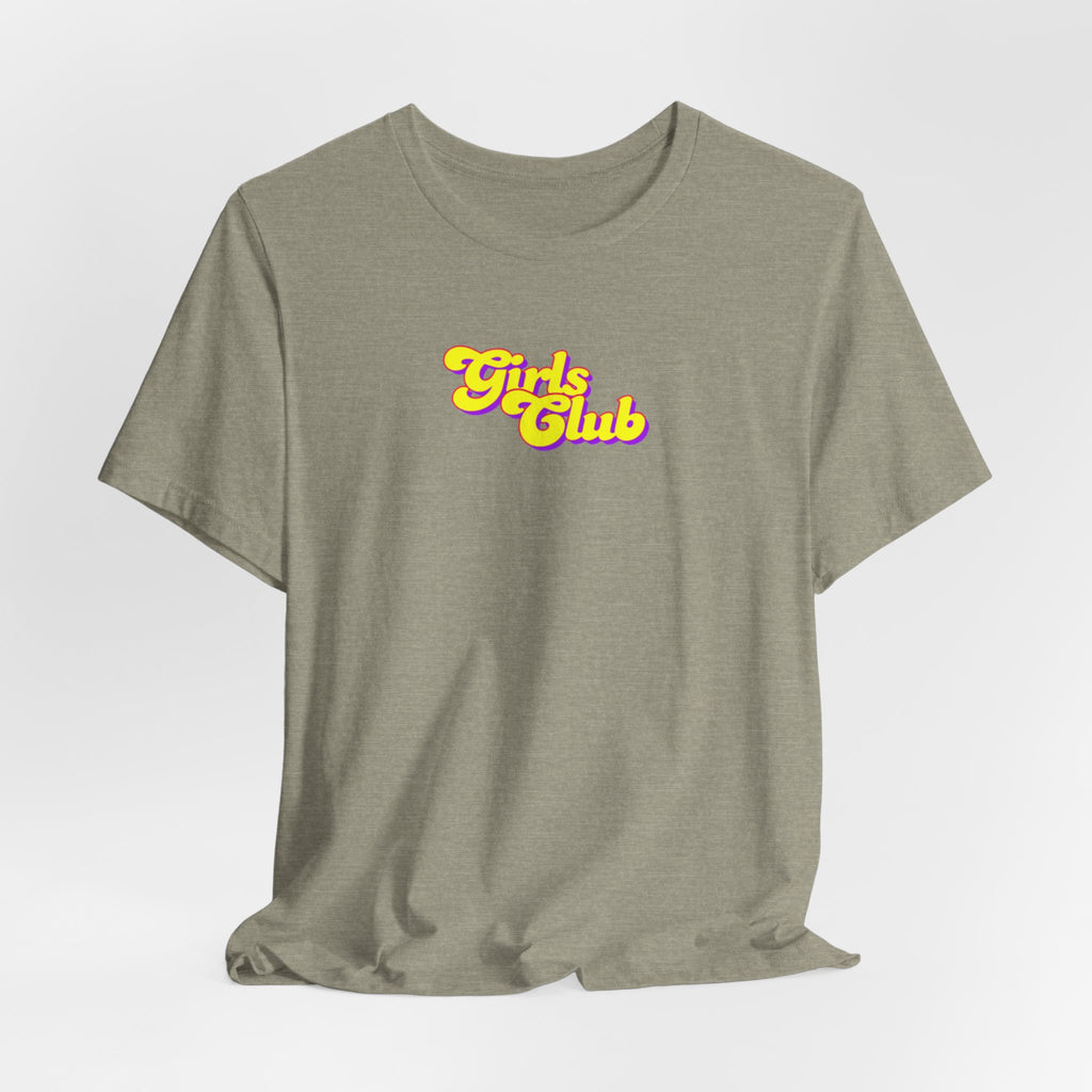 Fitted / Regular fit Womans Soft Tee - Girls Club