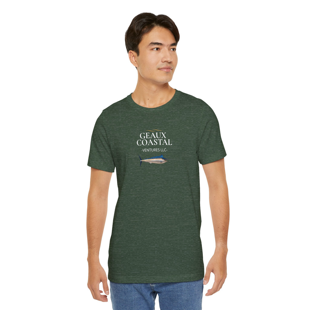 Men's Soft Relaxed Tee - Geaux Costal Marlin