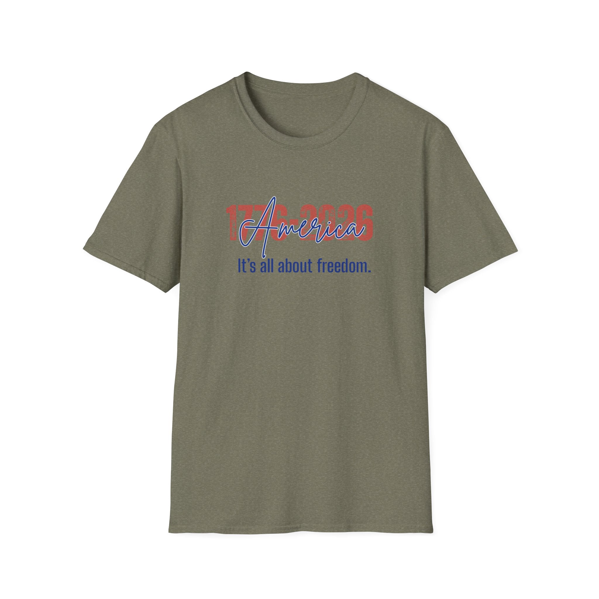Relaxed Soft Tee Men & Women Its all about freedom