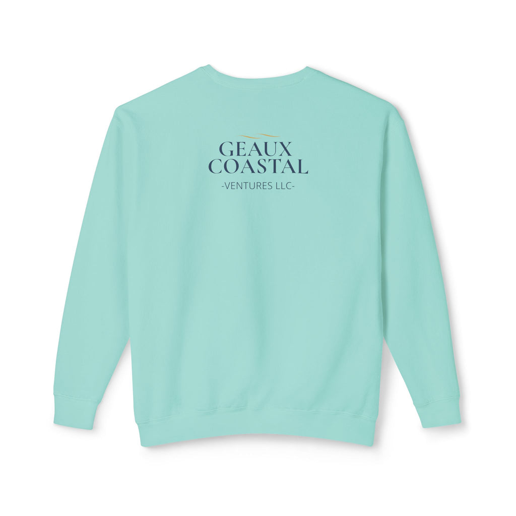 Ladies Lightweight Crewneck Sweatshirt - It's fine but Jesus will know