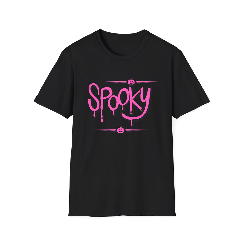 Womens Soft Tee Relaxed - Spooky Halloween Cute Tee