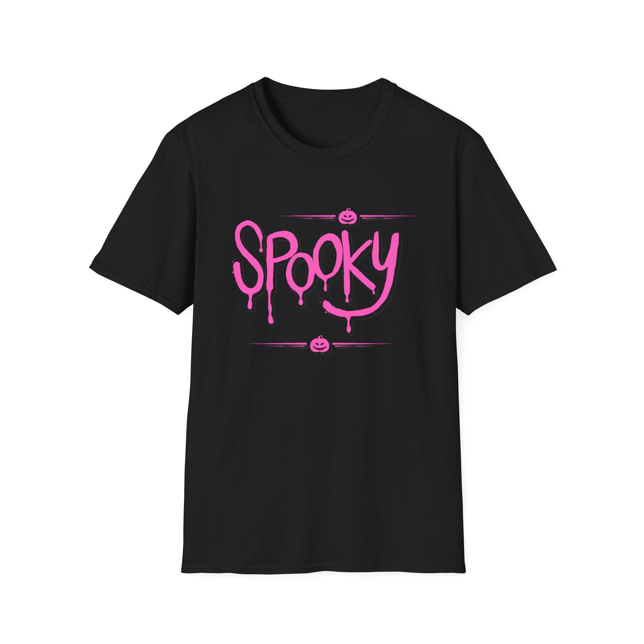 Womens Soft Tee Relaxed - Spooky Halloween Cute Tee