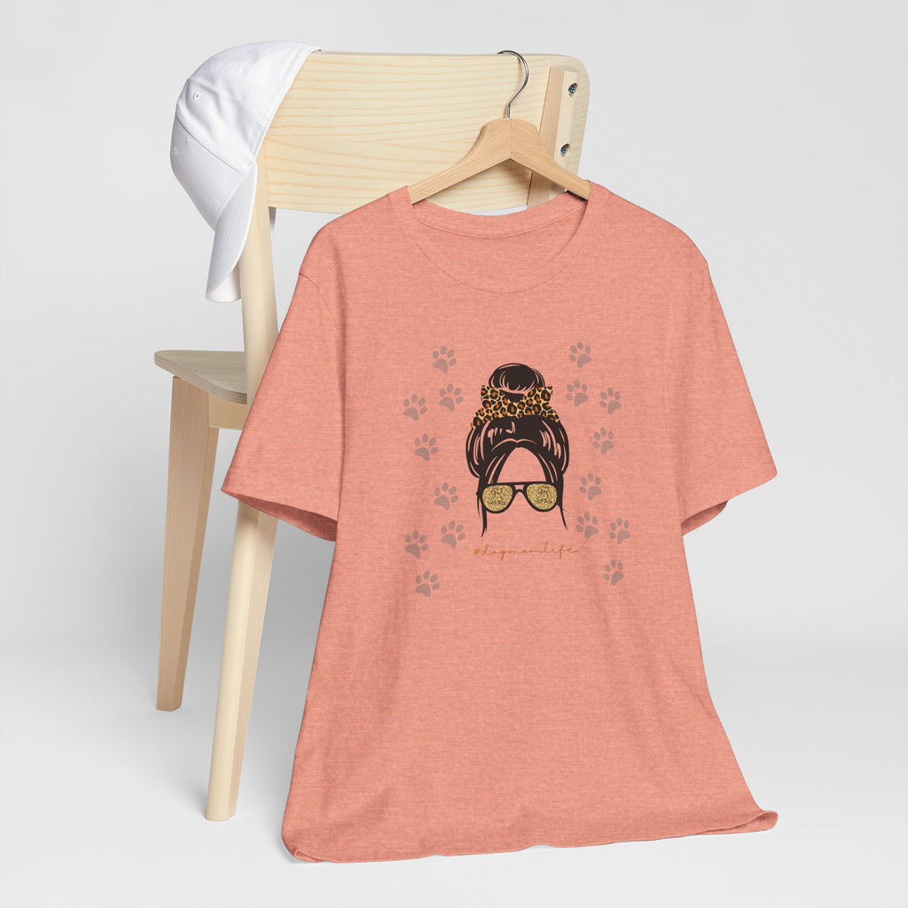 Ladies Relaxed Soft Tee Dog Mom life