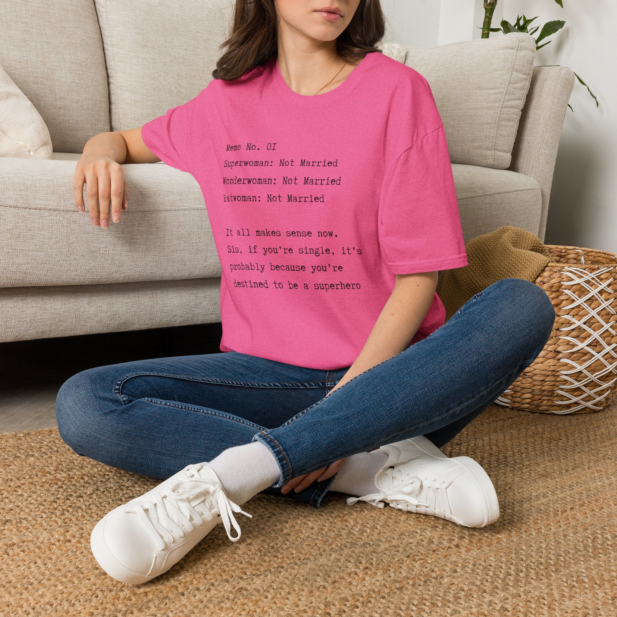 Ladies Super Soft Relaxed - Superwoman