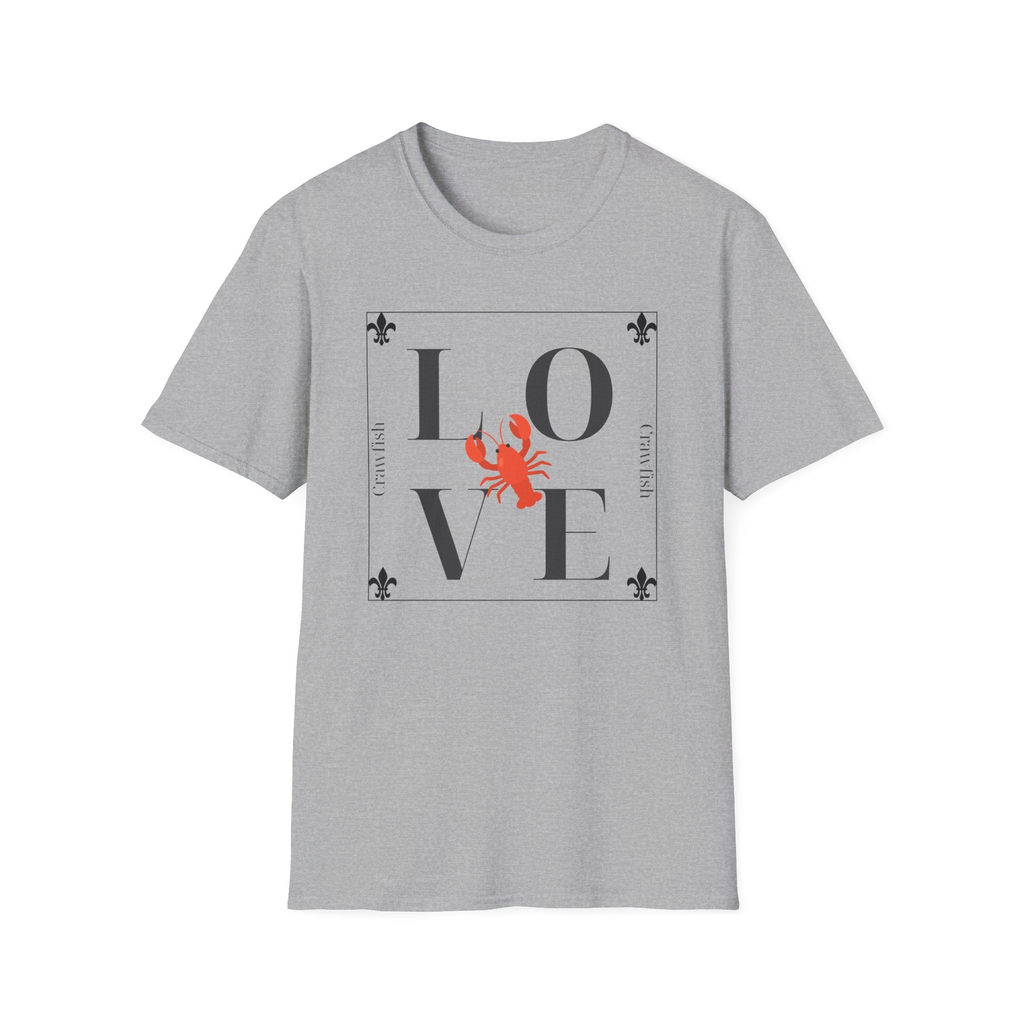 Unisex Soft Relaxed Tee - Crawfish Love (Men & Women)