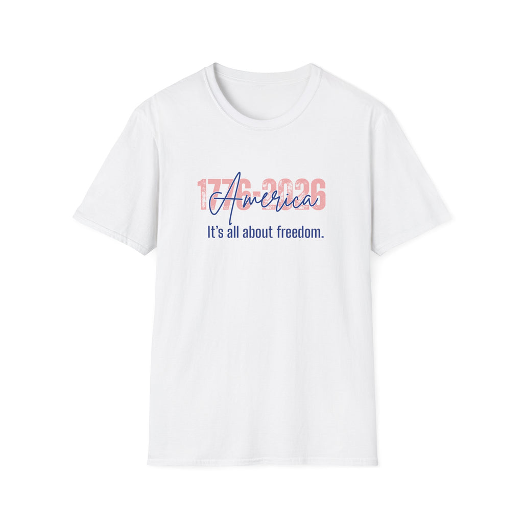 Relaxed Soft Tee Men & Women Its all about freedom