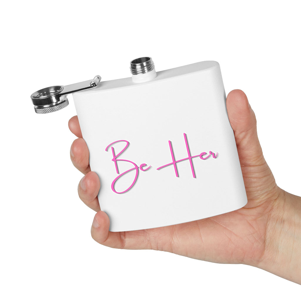 Stainless Steel Flask, 6oz - Be Her