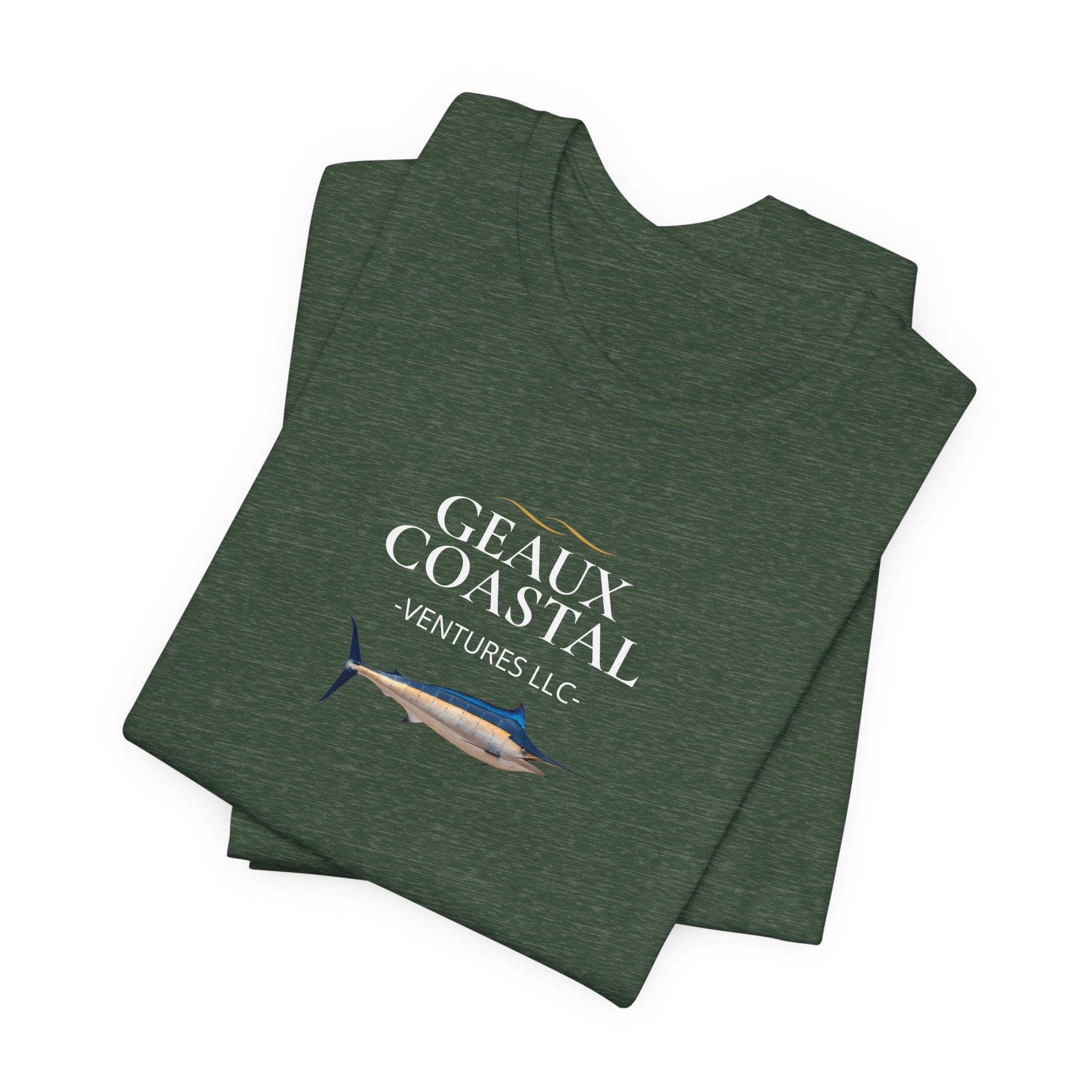 Men's Soft Relaxed Tee - Geaux Costal Marlin