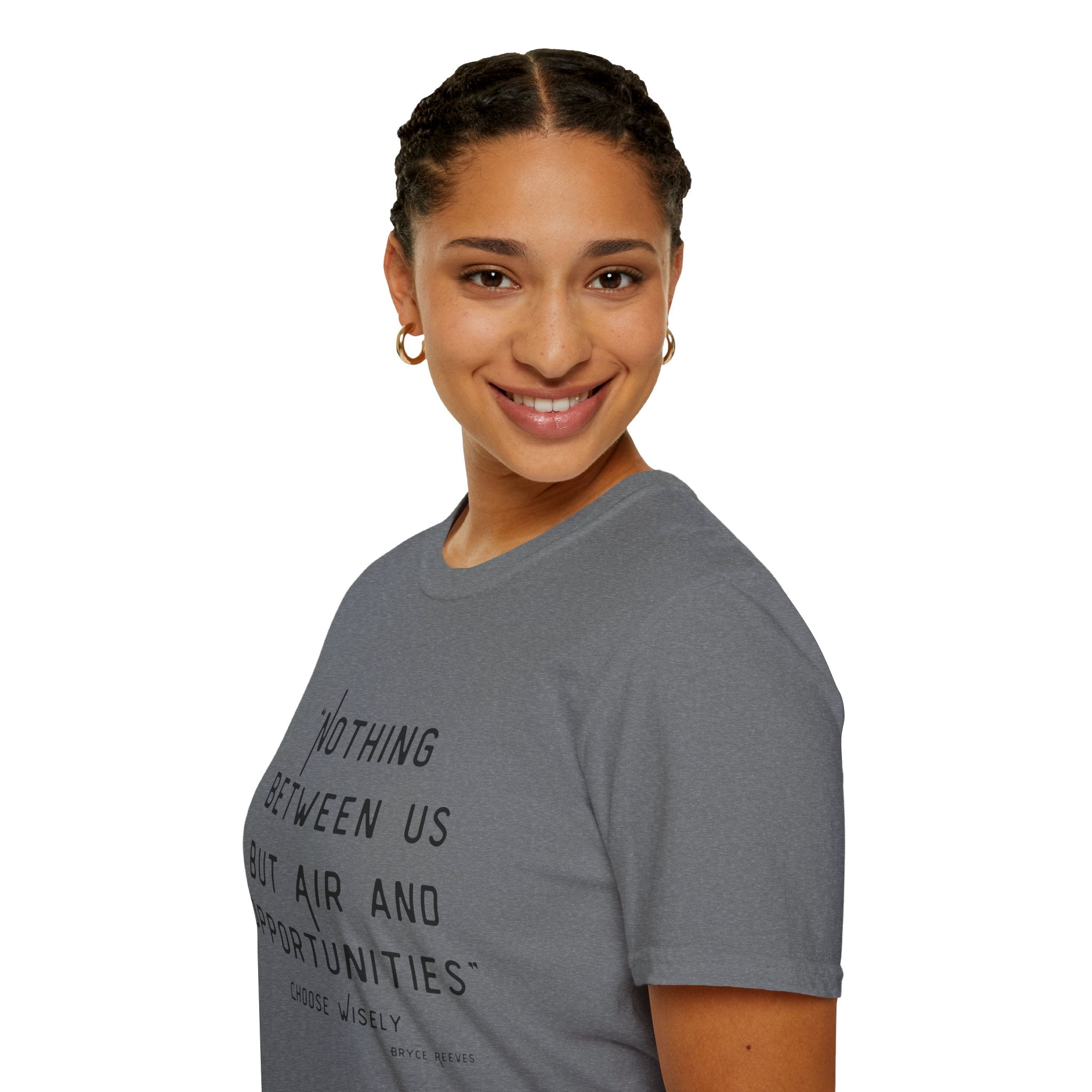 Softstyle T-Shirt  "Air & Opportunities"  Men & Women