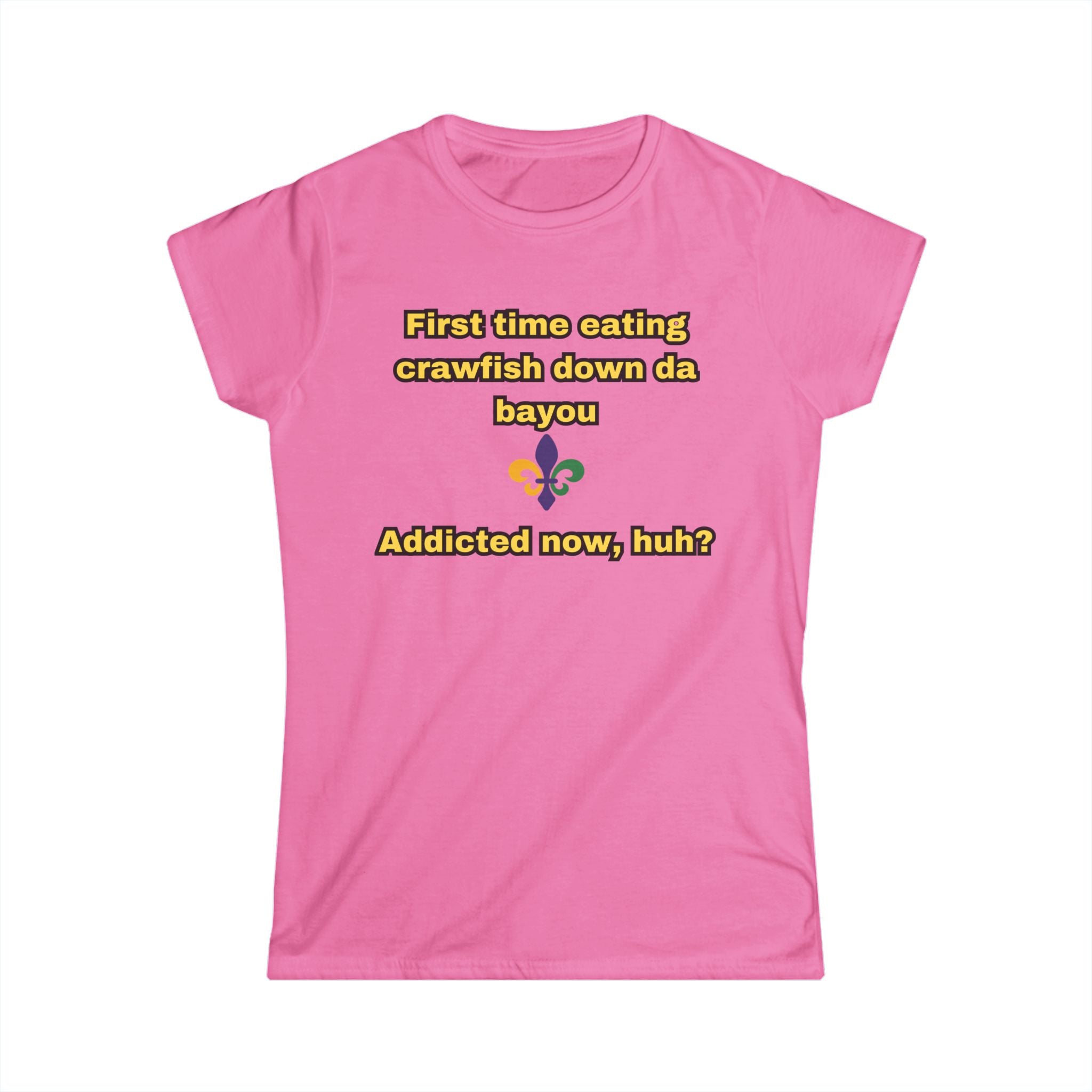 Ladies Soft Tee - Crawfish  fitted