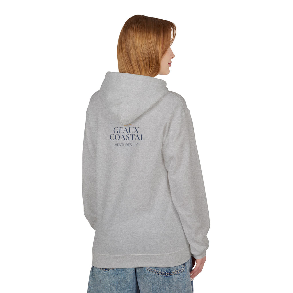 Woman Midweight Softstyle Fleece Hoodie - Wine addicted to me