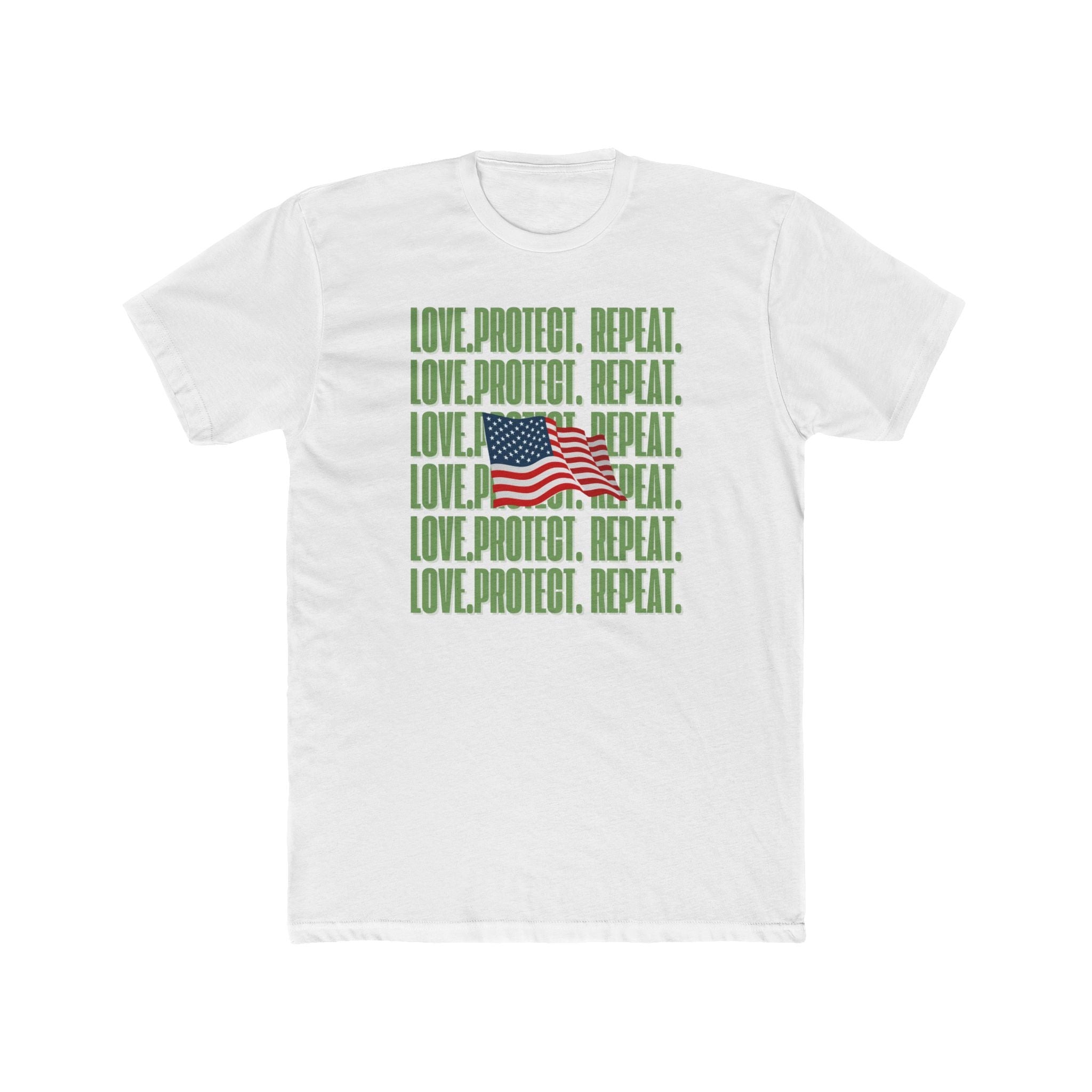 Men's Ultra Soft Tee - "love, protect, repeat"