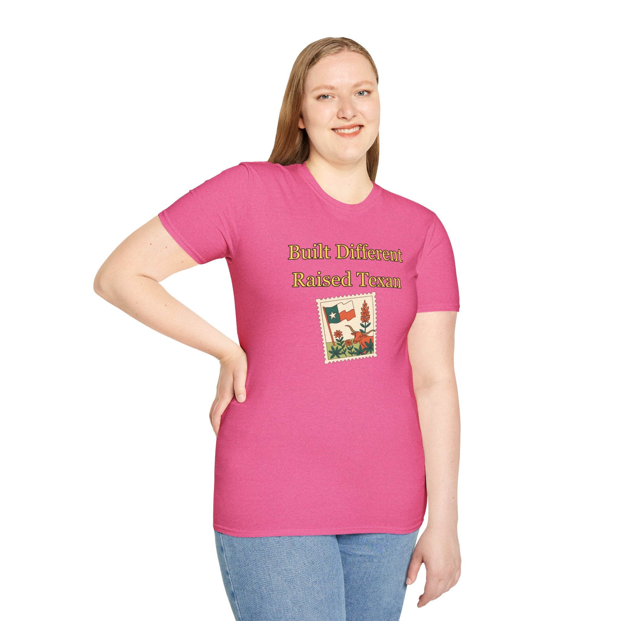 Ladies Relaxed T Shirt - Raised Different Texan