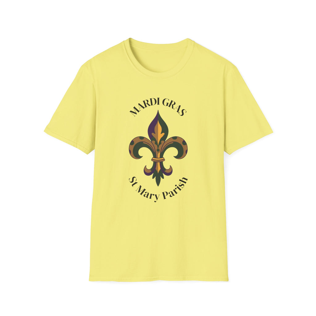 Relaxed Tee Men and Women- Mardi Gras St Mary Parish